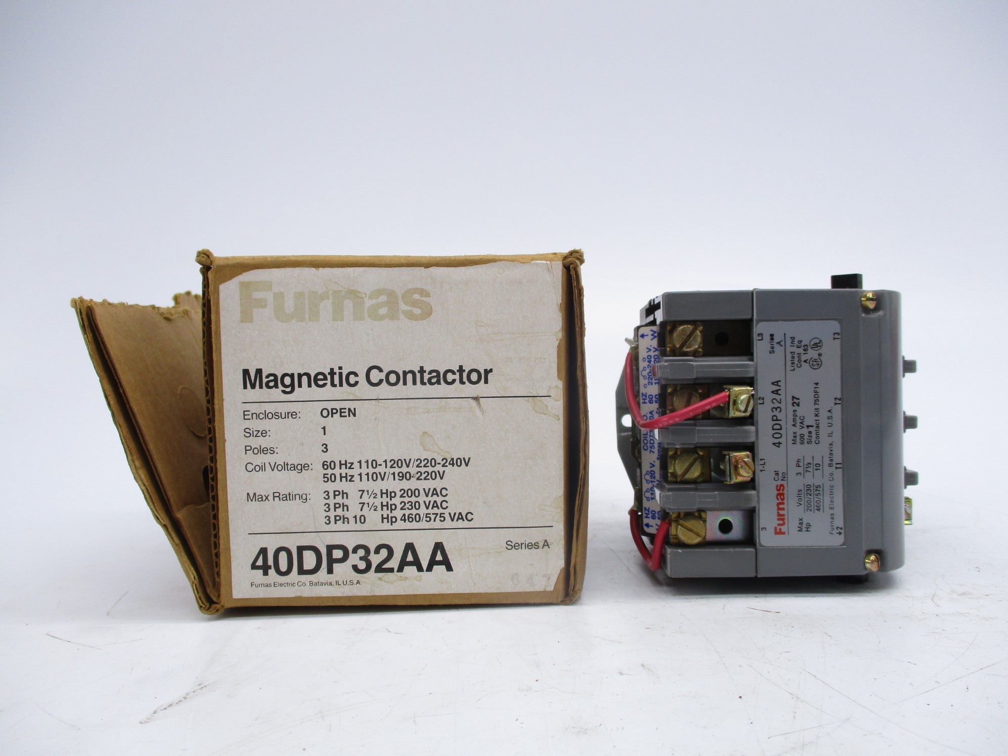FURNAS 40DP32AA SER. A 27A 575V NSMP