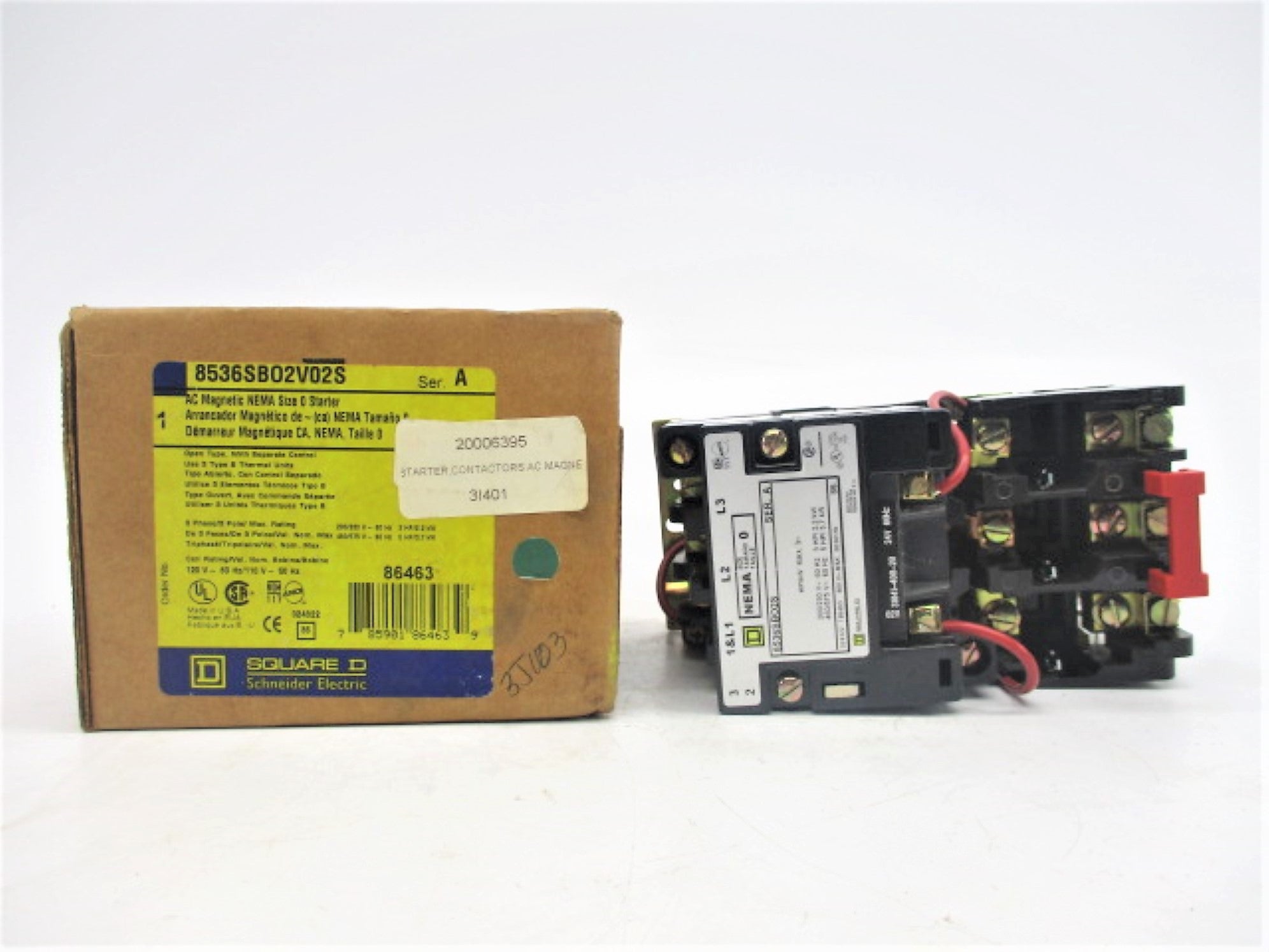SQUARE D 8536SBO2V02S SER. A NSMP