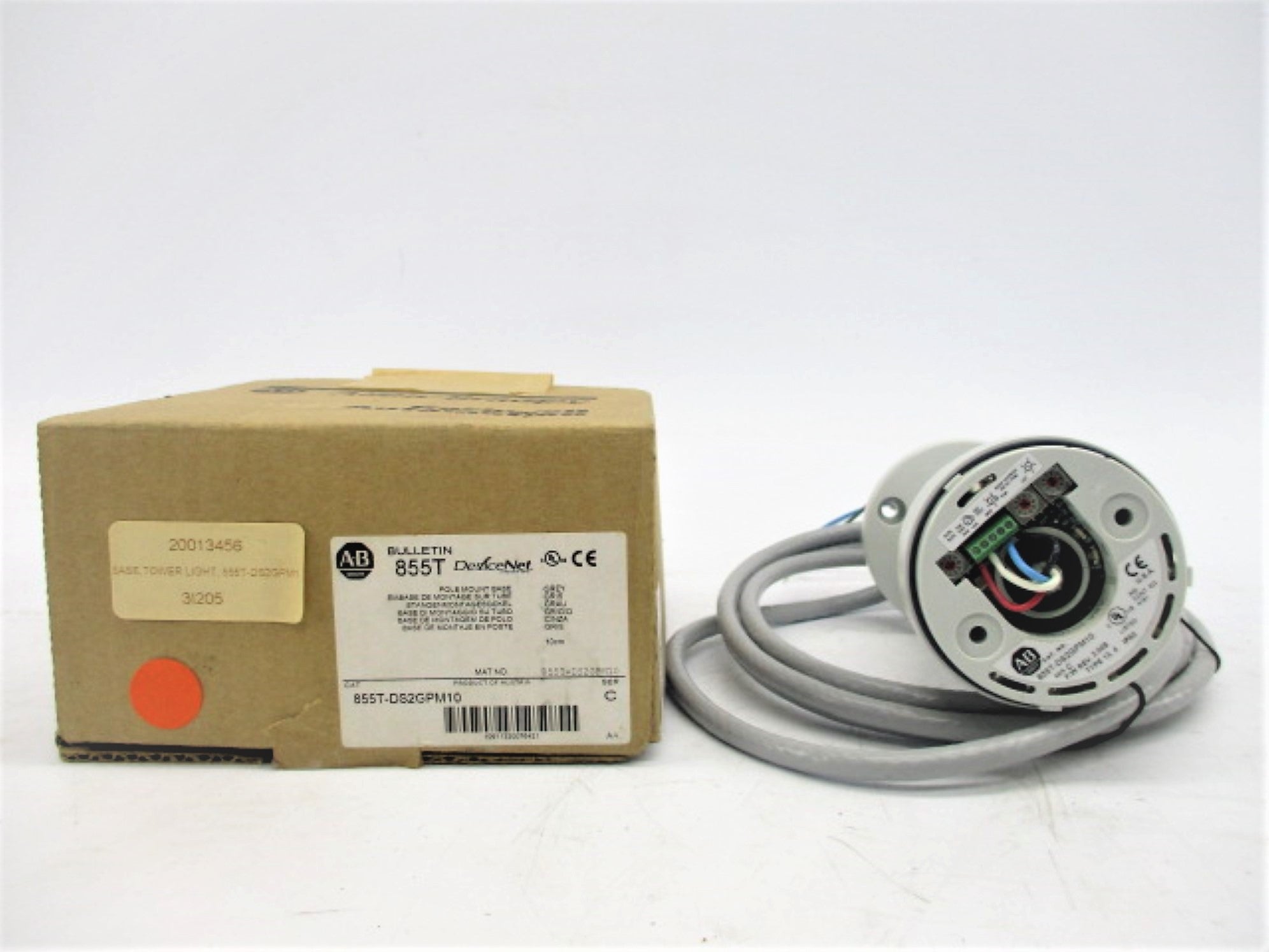 INDUSTRIAL SPARE PART 855T-DS2GPM10 SER. C (BR/WH) NSMP