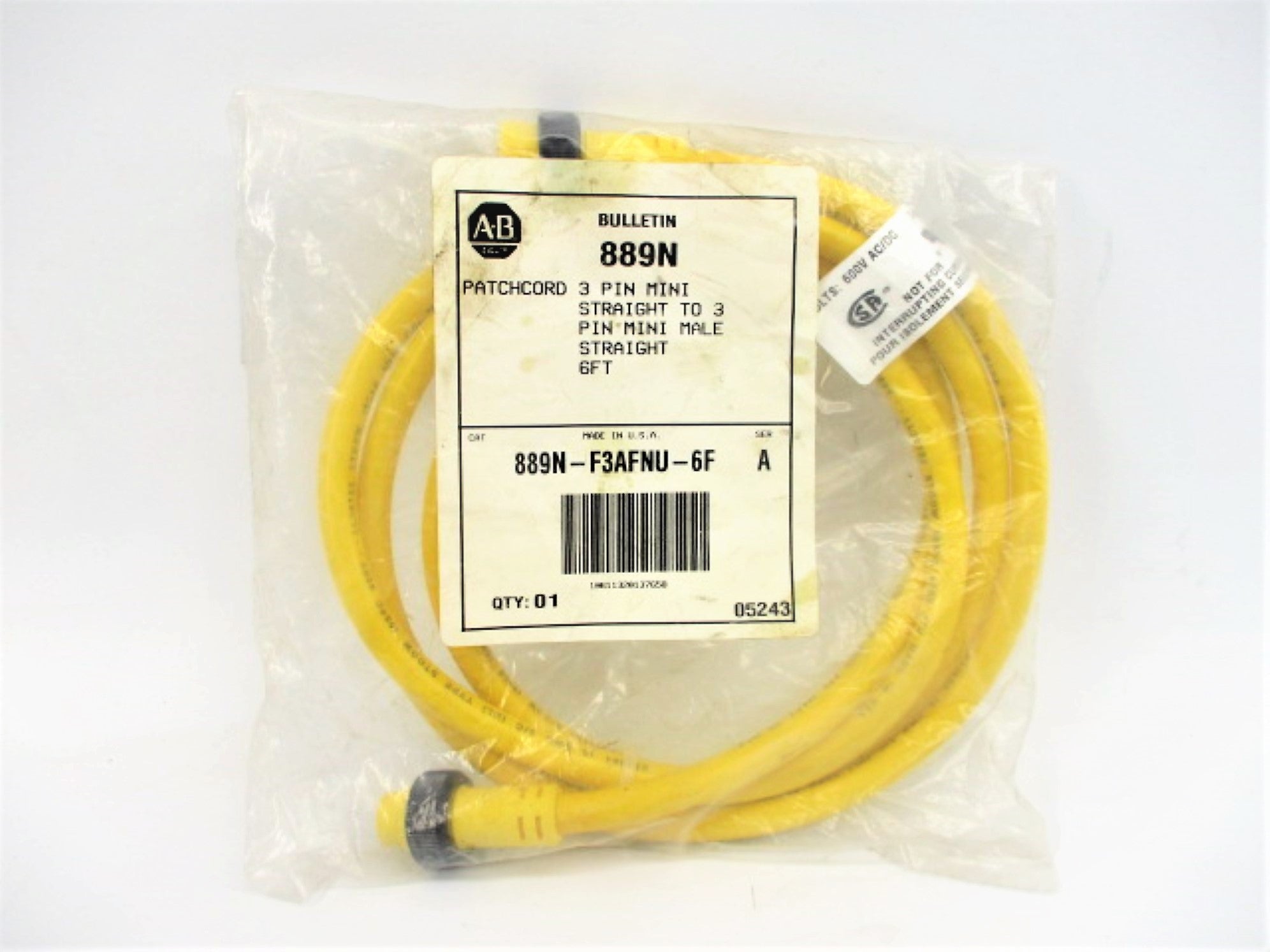 ALLEN BRADLEY 889N-F3AFNU-6F SER. A NSMP