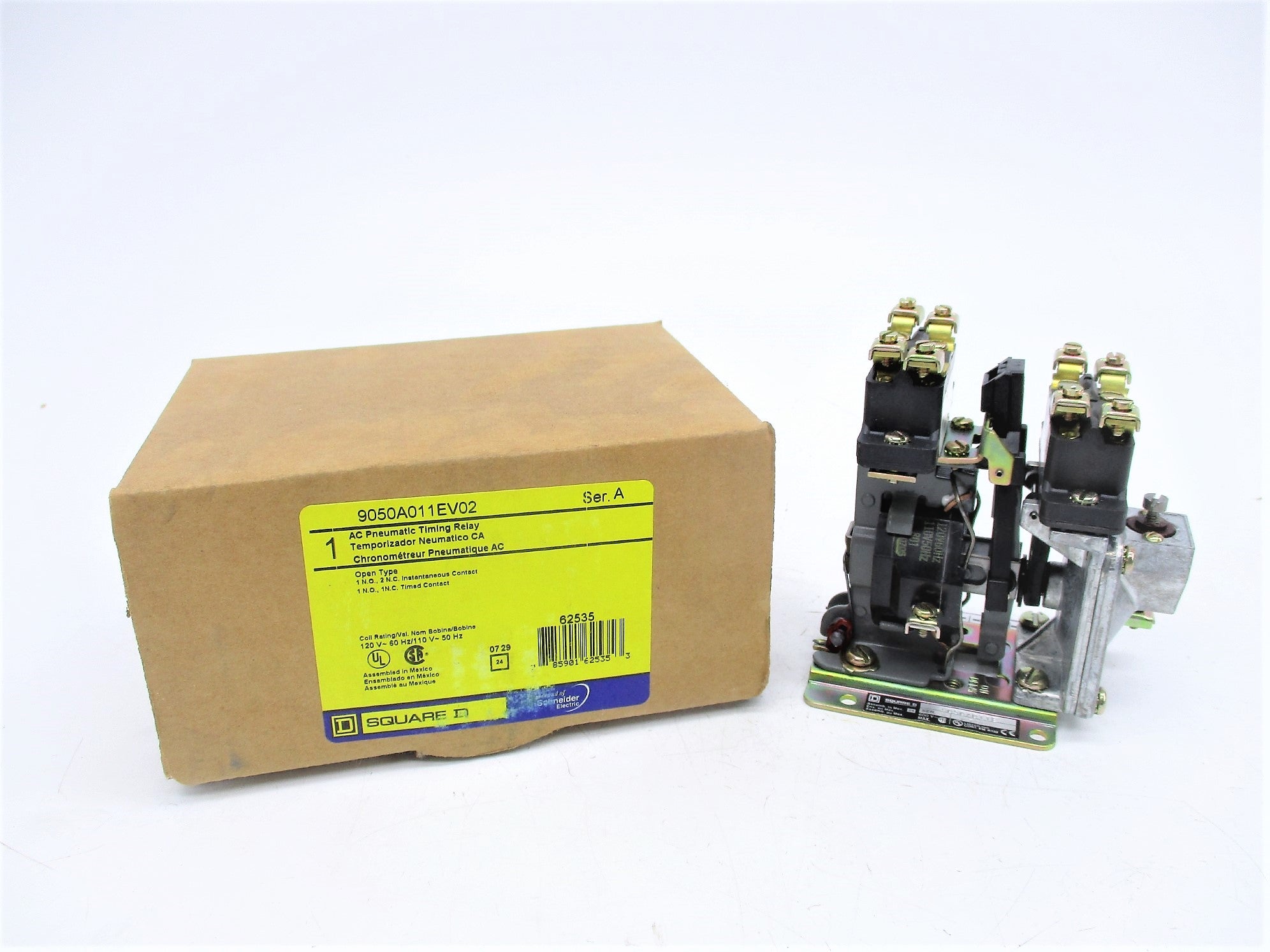 SQUARE D 9050AO11EV02 SER. A 15A 120V NSMP