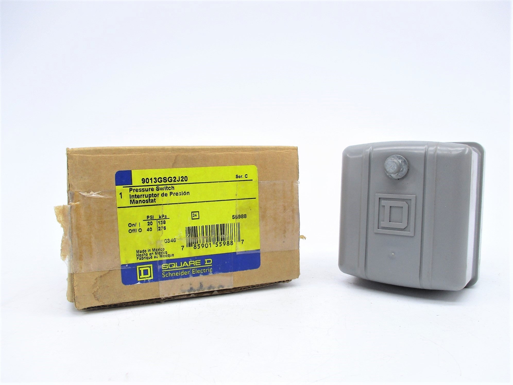 SQUARE D 9013GSG2J20 SER. C NSMP