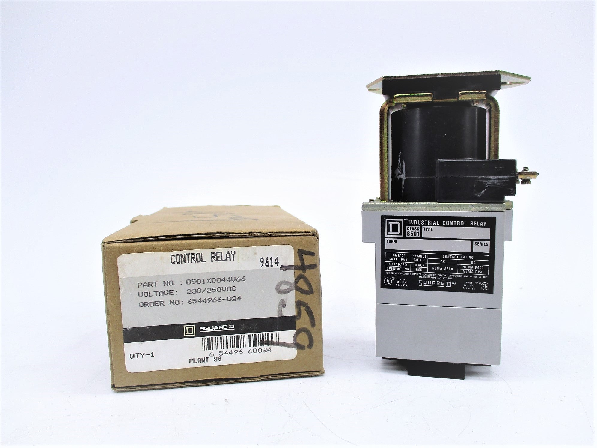 SQUARE D 8501XDO44V66 SER. A 250V NSMP