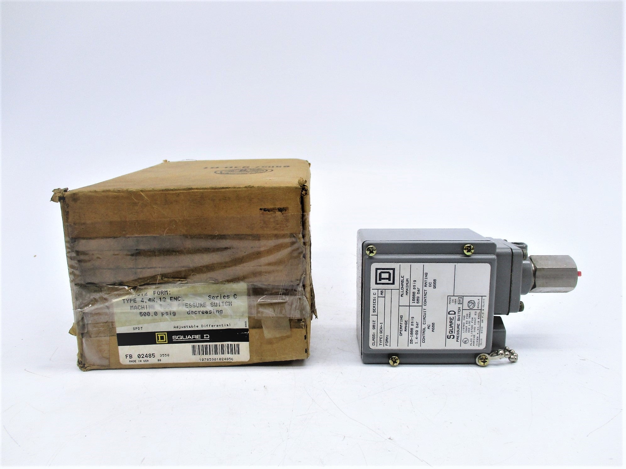 SQUARE D 9012GCW-1 SER. C 1000PSI NSMP