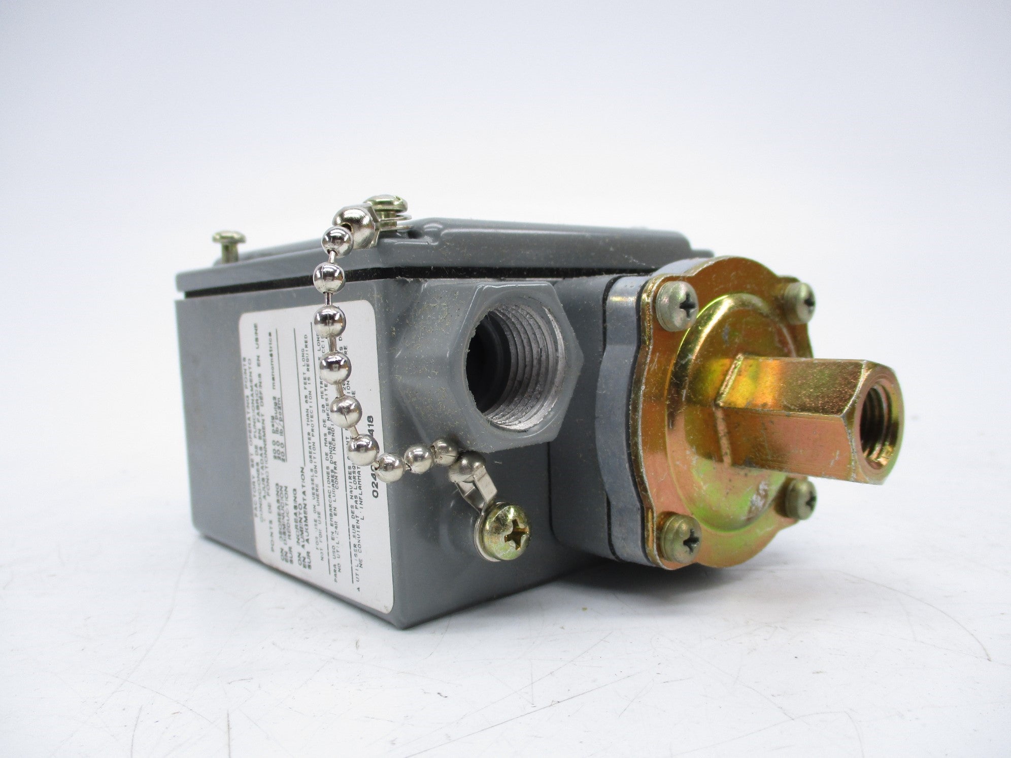 SQUARE D 9012GAW2 SER. C 1-40PSIG NSMP