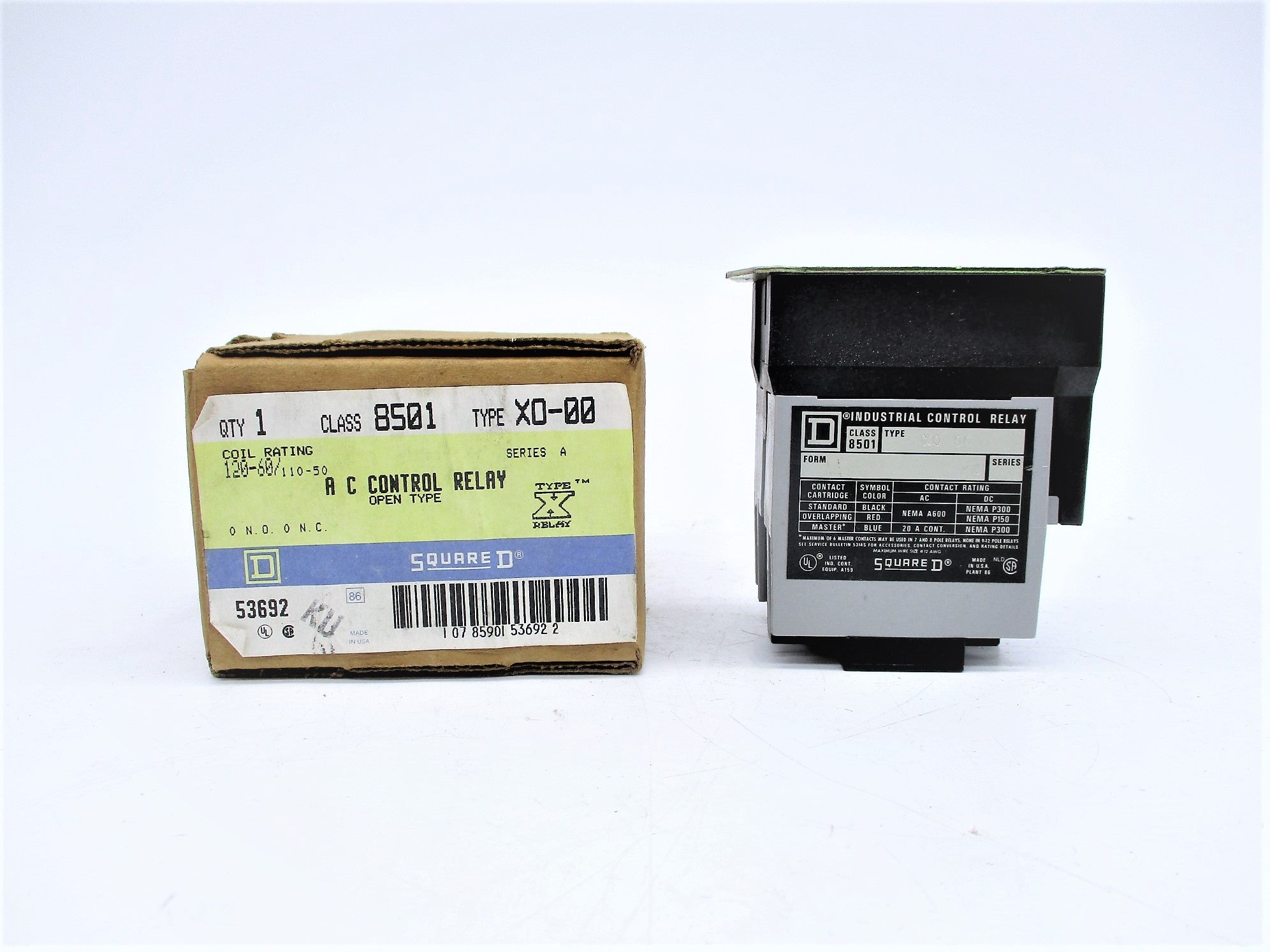 SQUARE D 8501XO-00 SER. A 120V NSMP
