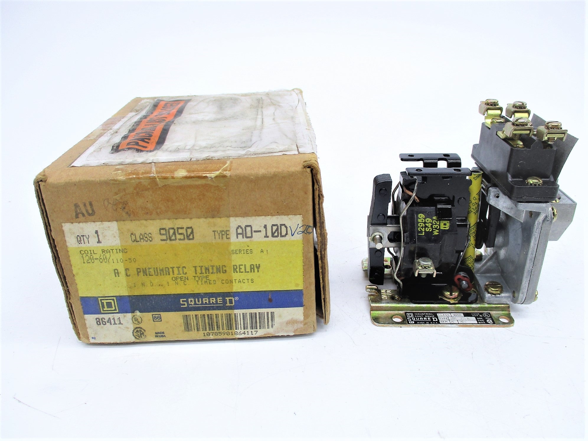 SQUARE D 9050AO-10D SER. A 120V NSMP