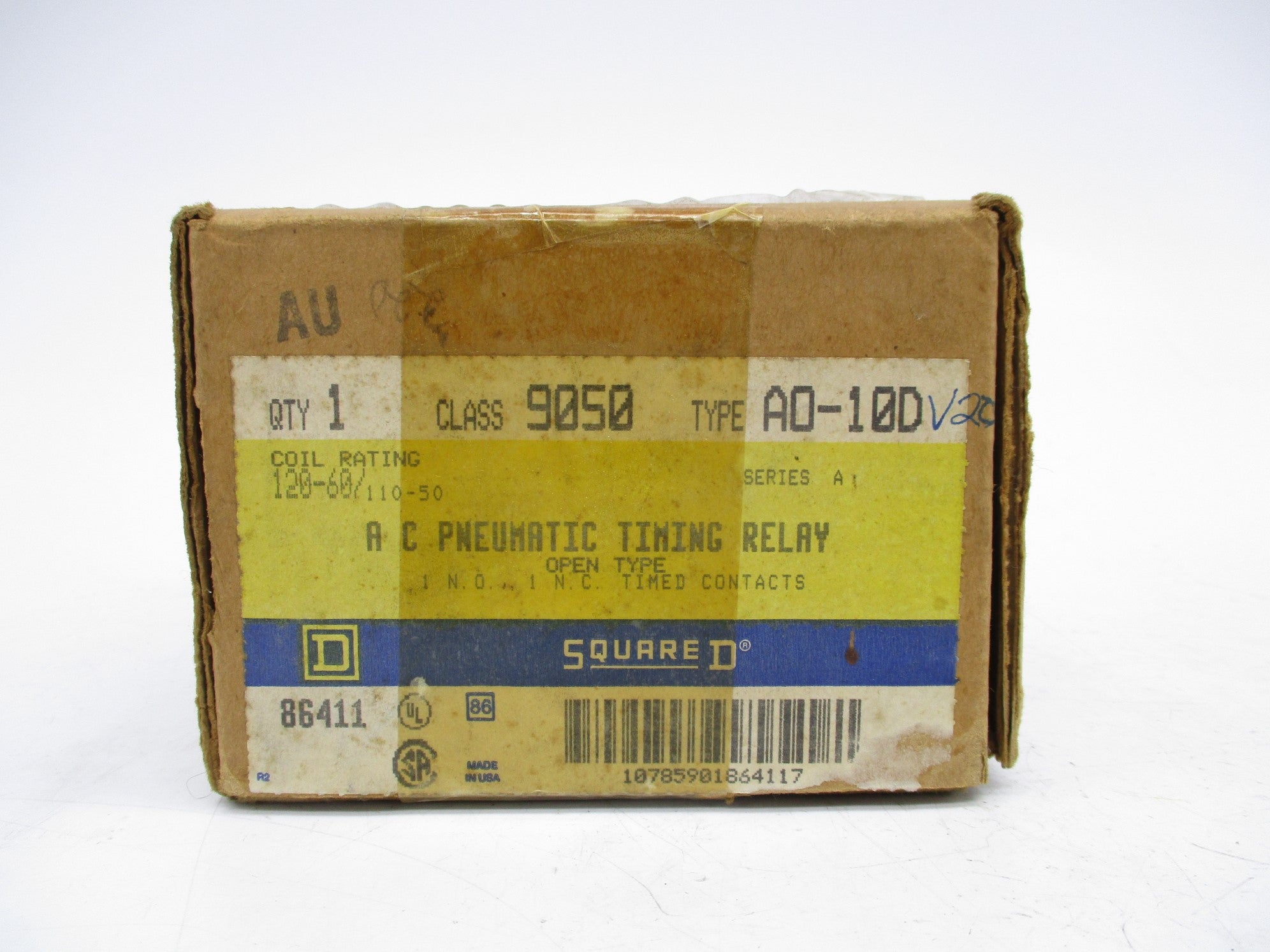 SQUARE D 9050AO-10D SER. A 120V NSMP