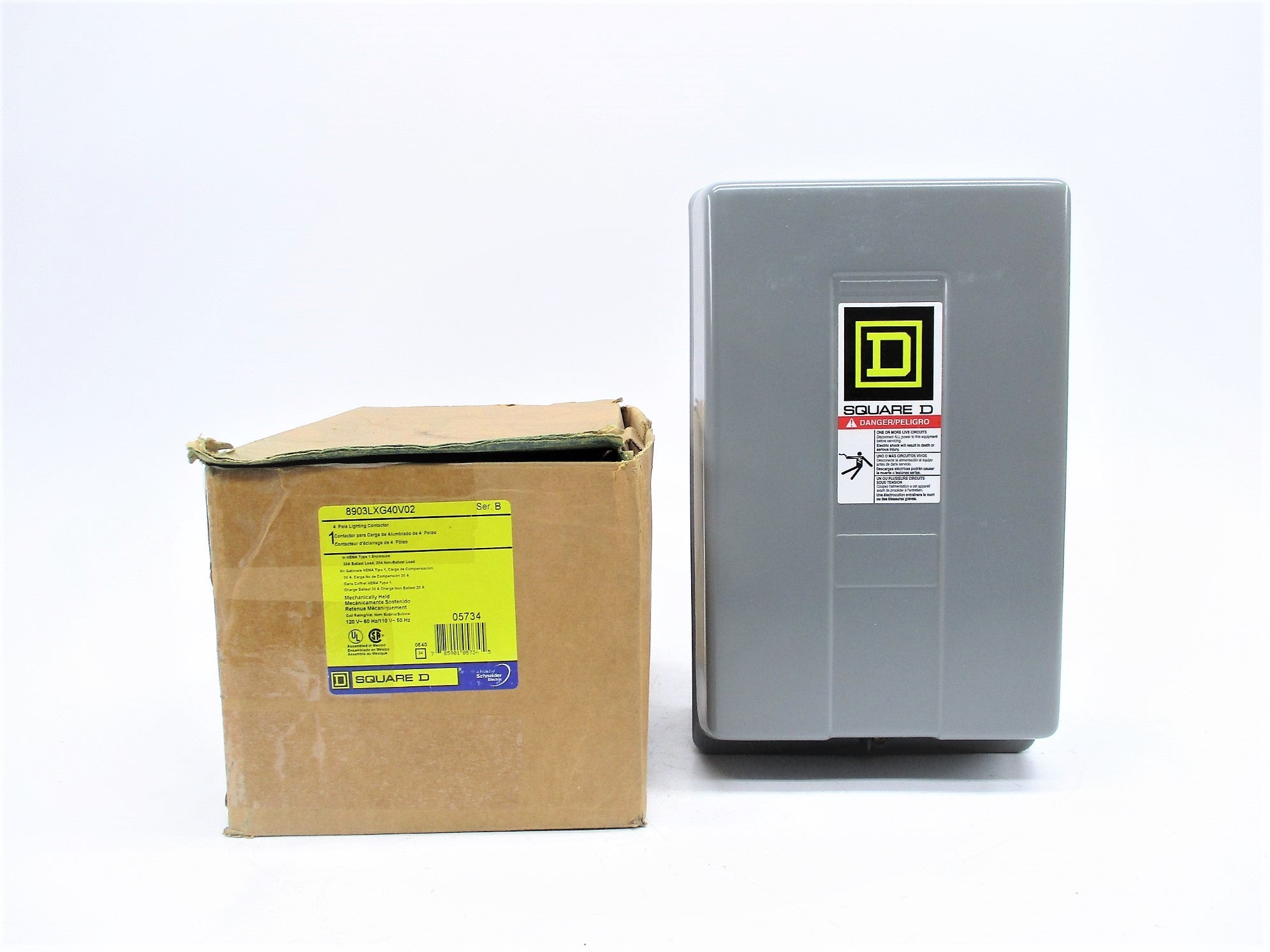SQUARE D 8903LXG40V02 SER. B 120V NSMP