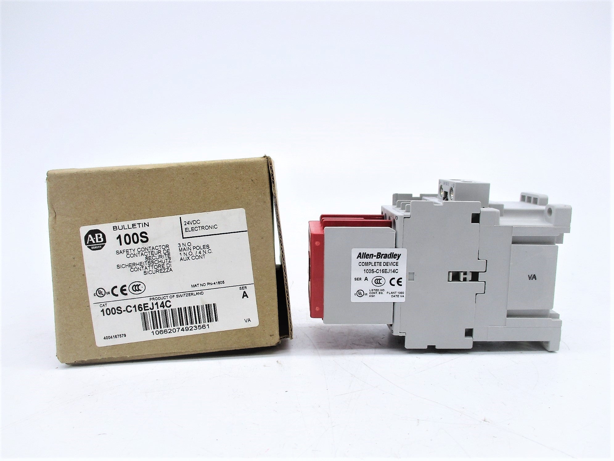 ALLEN BRADLEY 100S-C16EJ14C SER. A 24V (BR/WH) NSMP