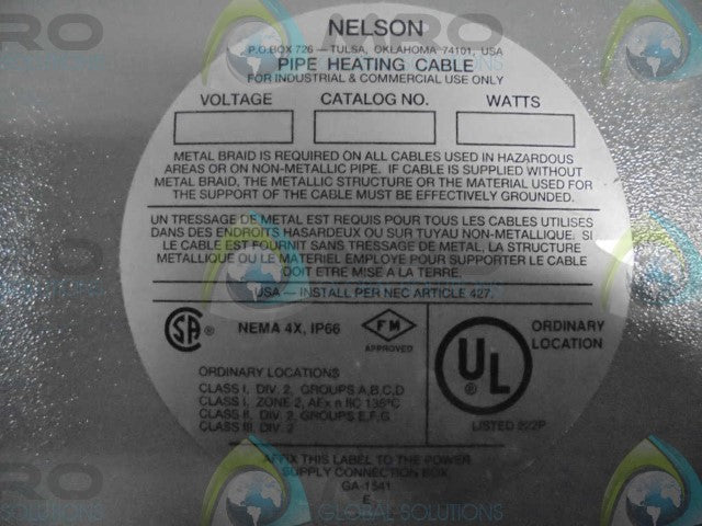 NELSON PLT-BC-U-3 CONNECTION KIT FOR PIPE *NEW IN BOX*