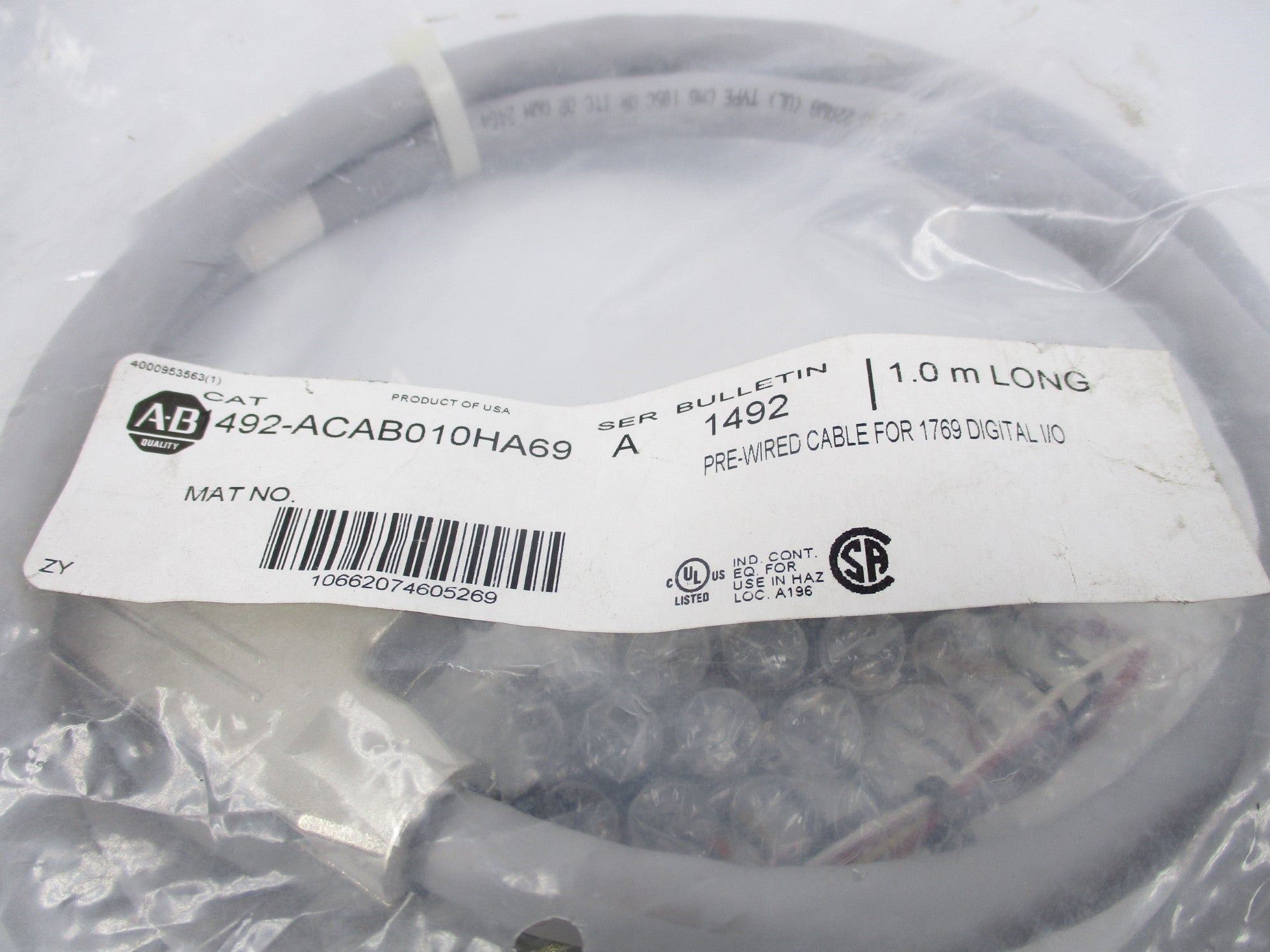 ALLEN BRADLEY 1492-ACAB010HA69 SER. A NSMP
