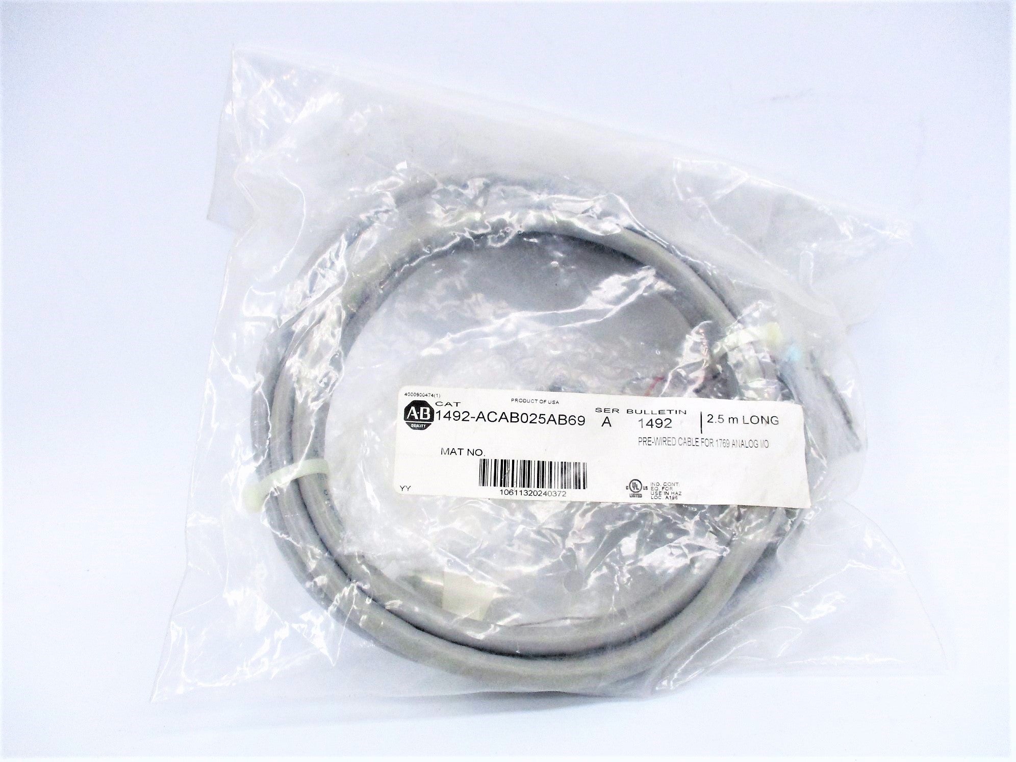 ALLEN BRADLEY 1492-ACAB025AB69 SER. A NSMP
