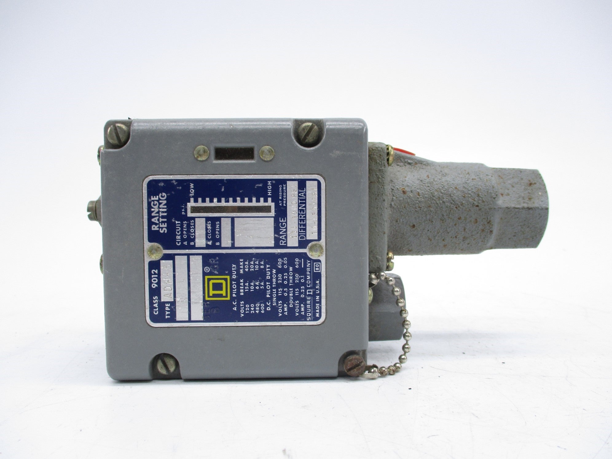 SQUARE D 9012ADW-5 SER. B NSNP