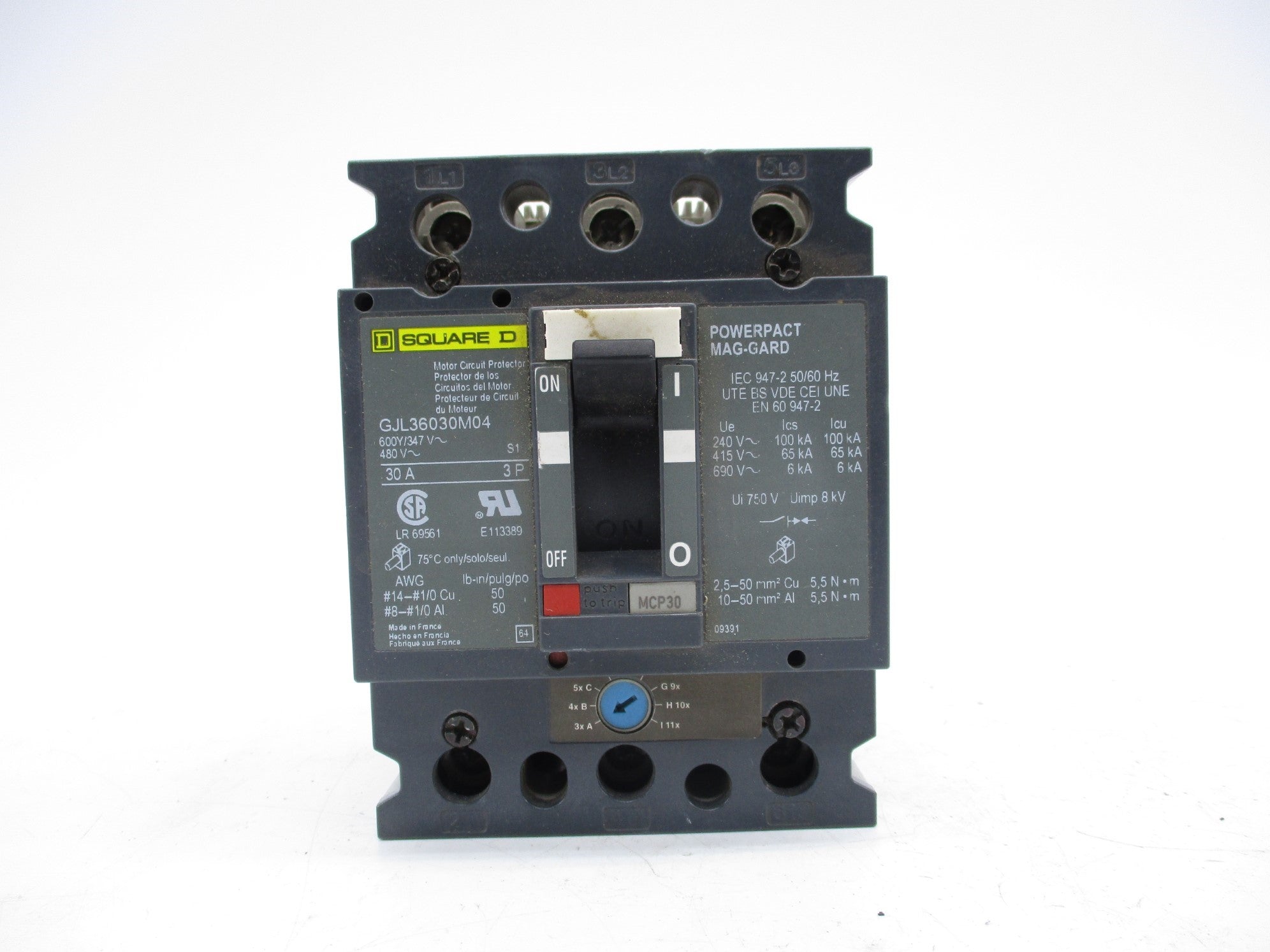 SQUARE D GJL36030M04 30A 347V NSNP