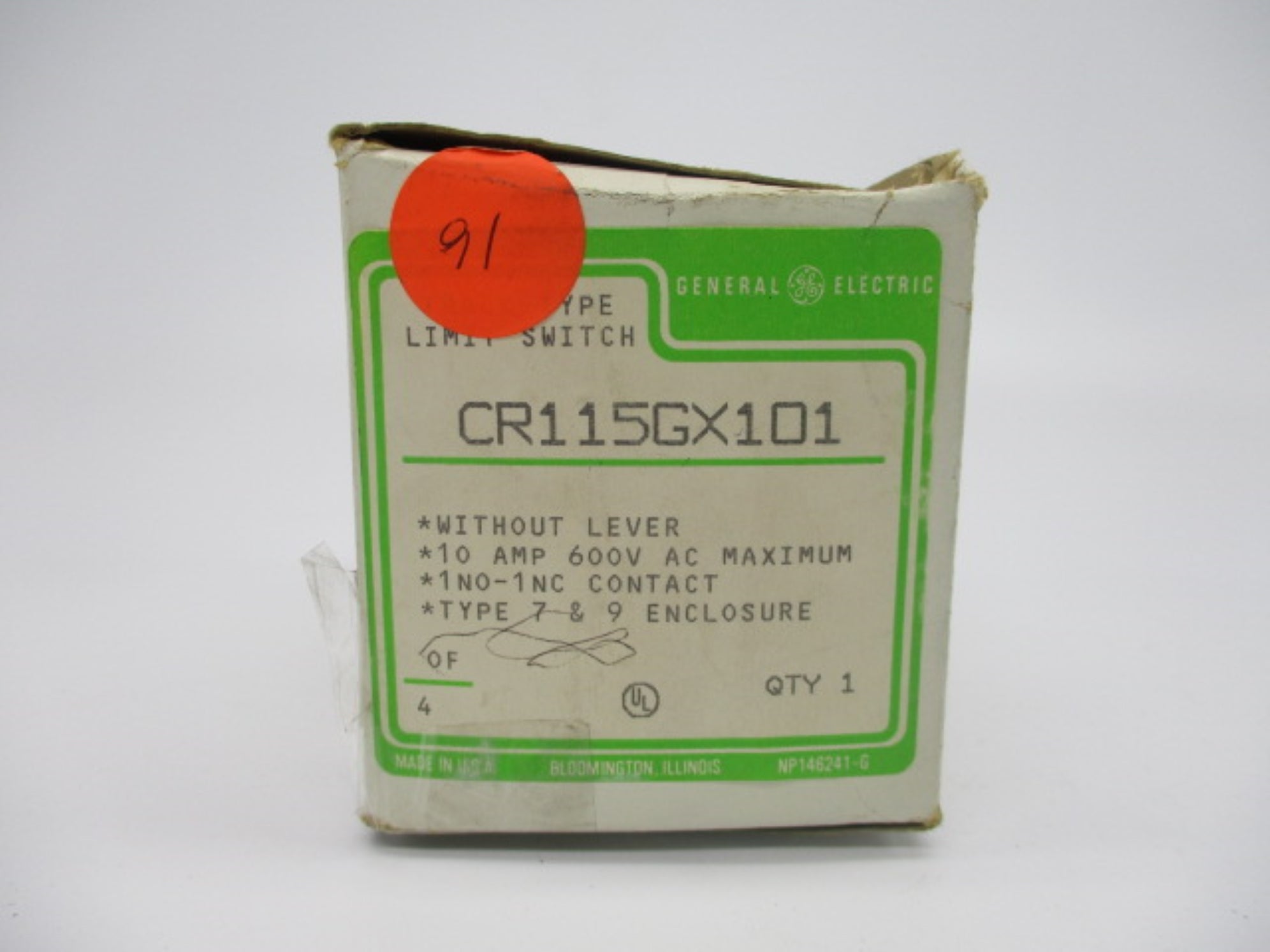 GENERAL ELECTRIC CR115GX101 NSMP