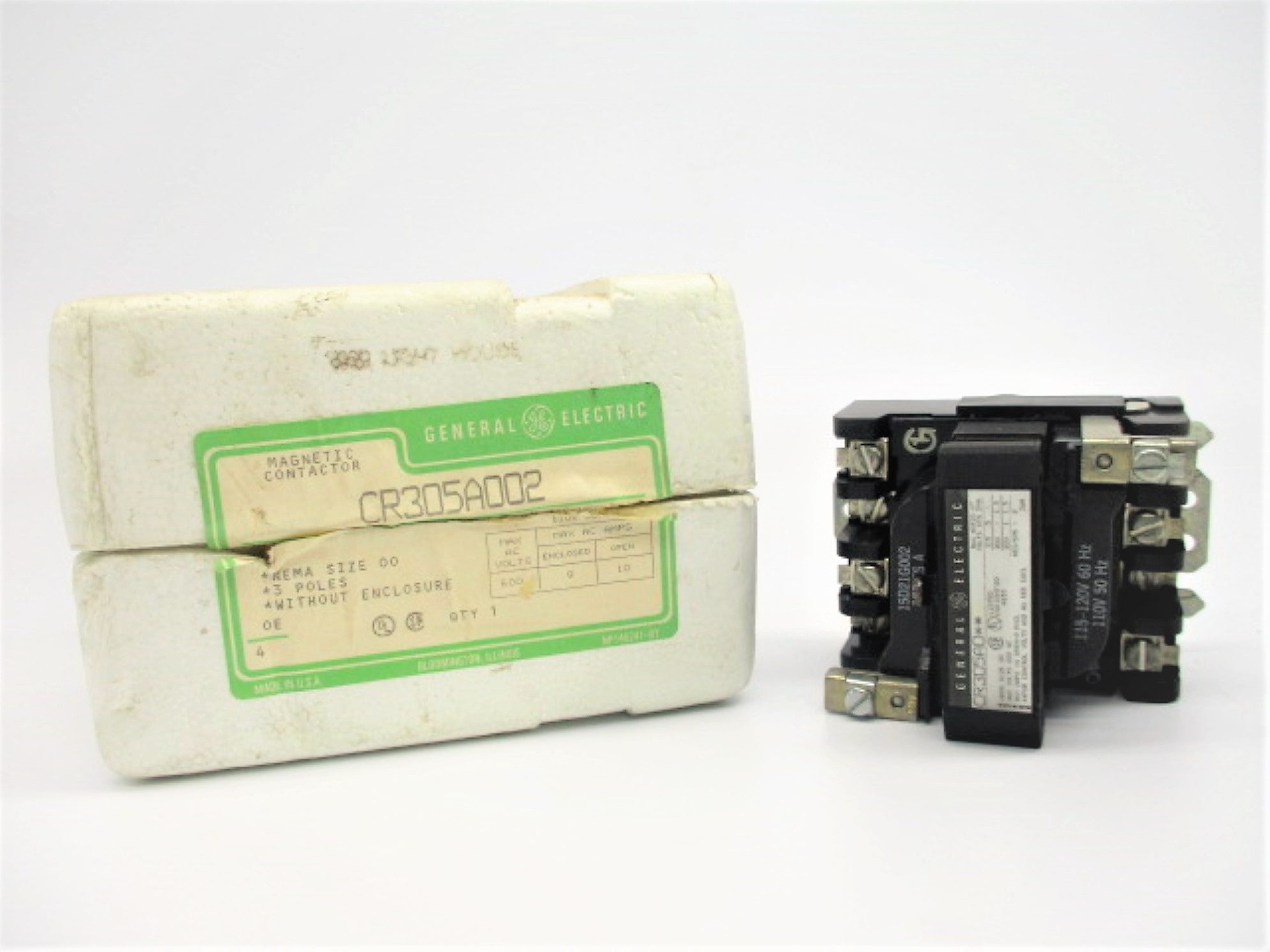 GENERAL ELECTRIC CR305A002 10A 120V NSMP