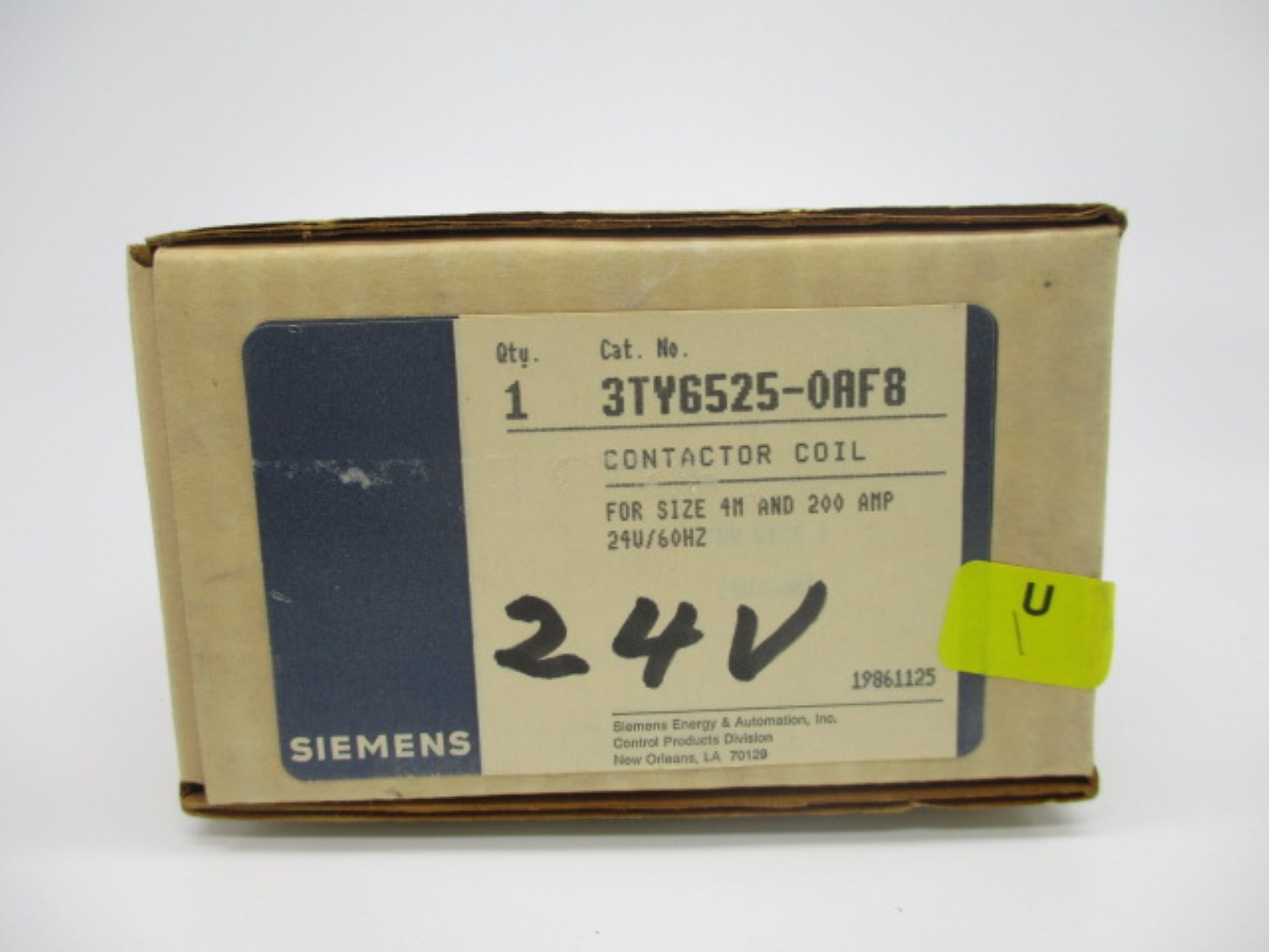 SIEMENS 3TY6525-0AF8 NSMP