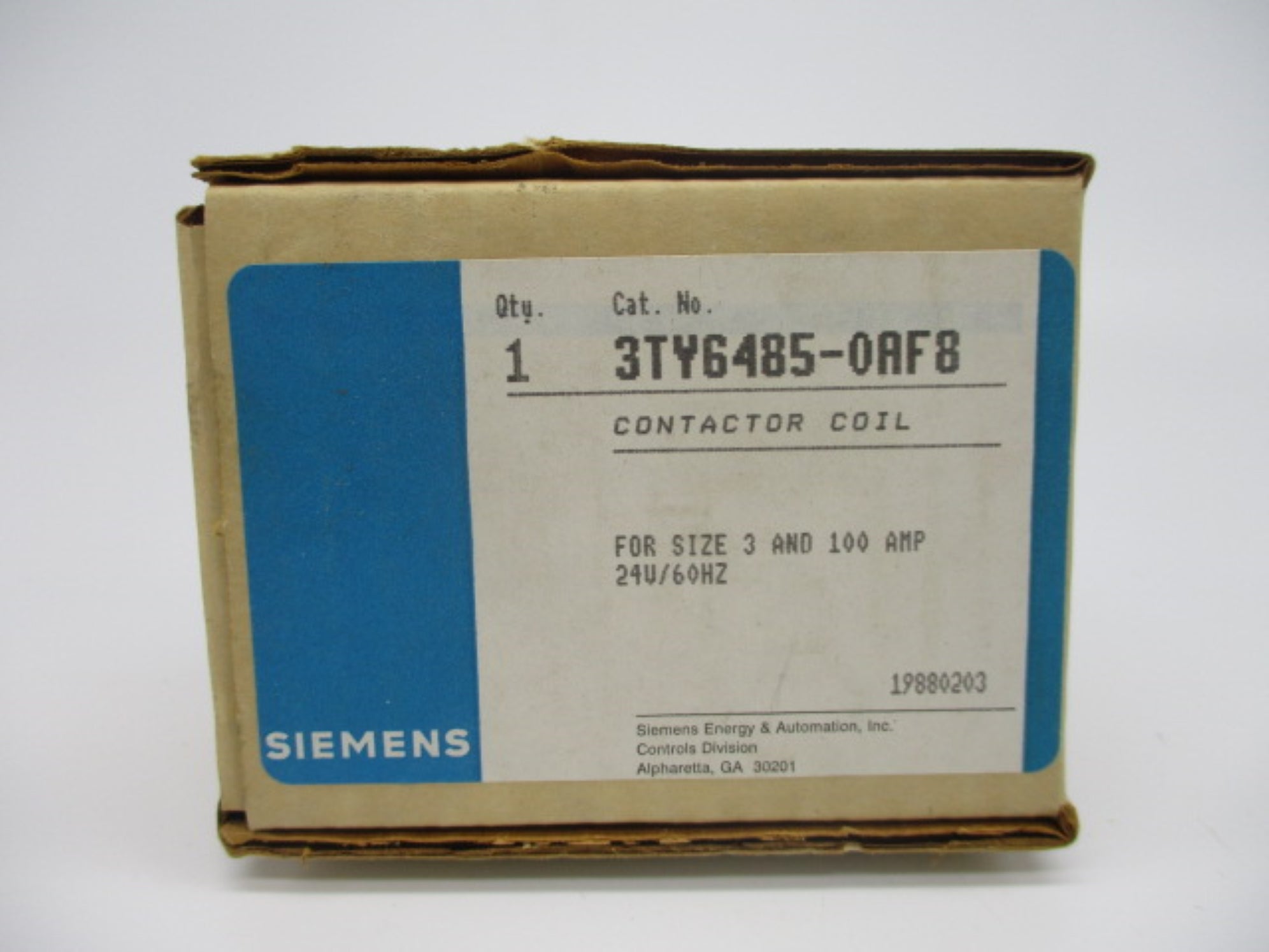 SIEMENS 3TY6485-0AF8 NSMP