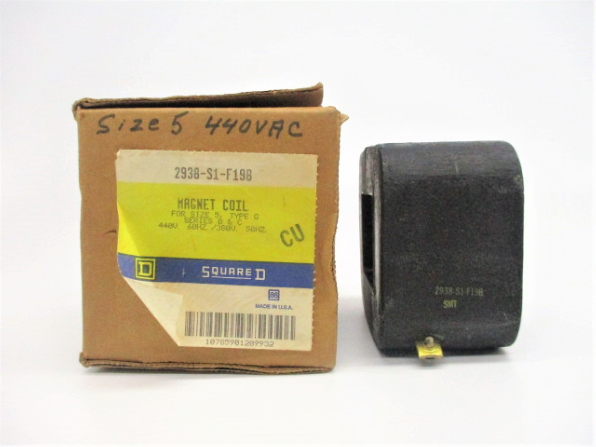 SQUARE D 2938-S1-F19B SER. B&C NSMP