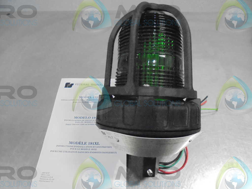 FEDERAL SIGNAL CORP. 191XL-024G SER.B LED VIUAL SIGNAL DEVICE *NEW IN BOX*