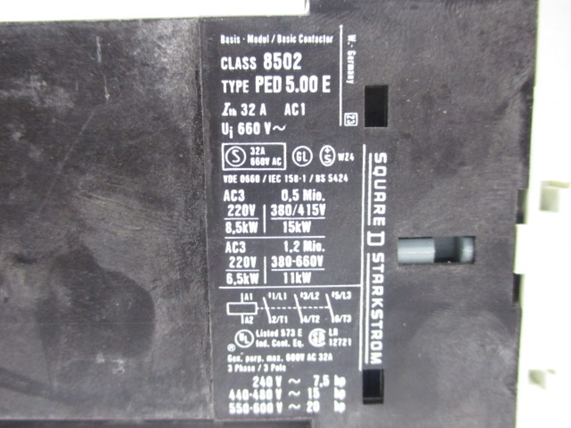 SQUARE D 8502PED5.00E 24V NSNP