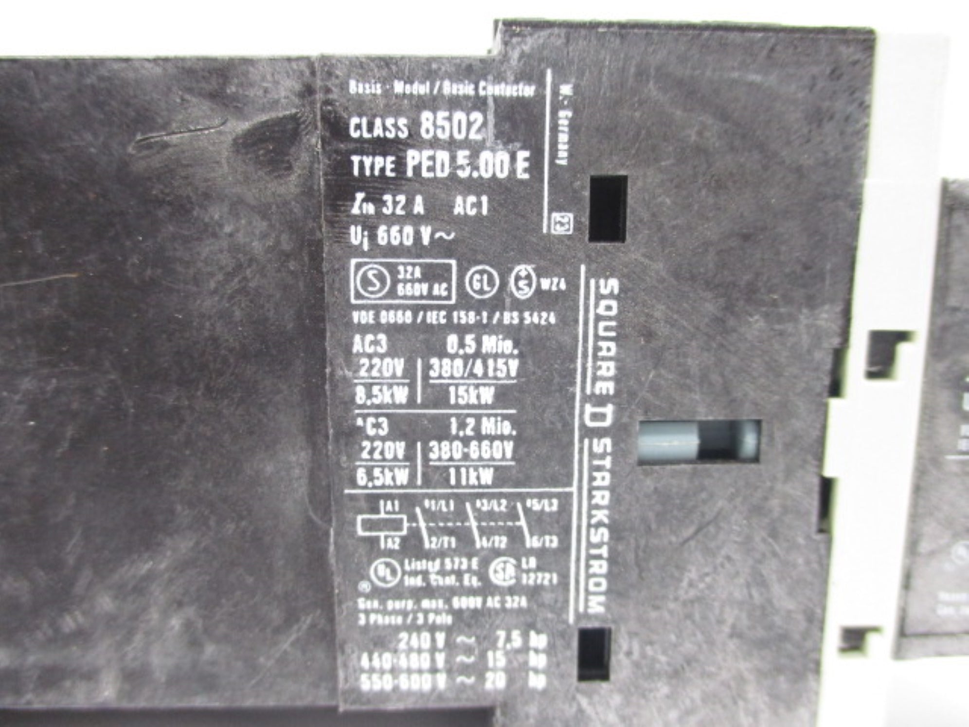 SQUARE D 8502PED5.00E 24V (AS PICTURED) NSNP