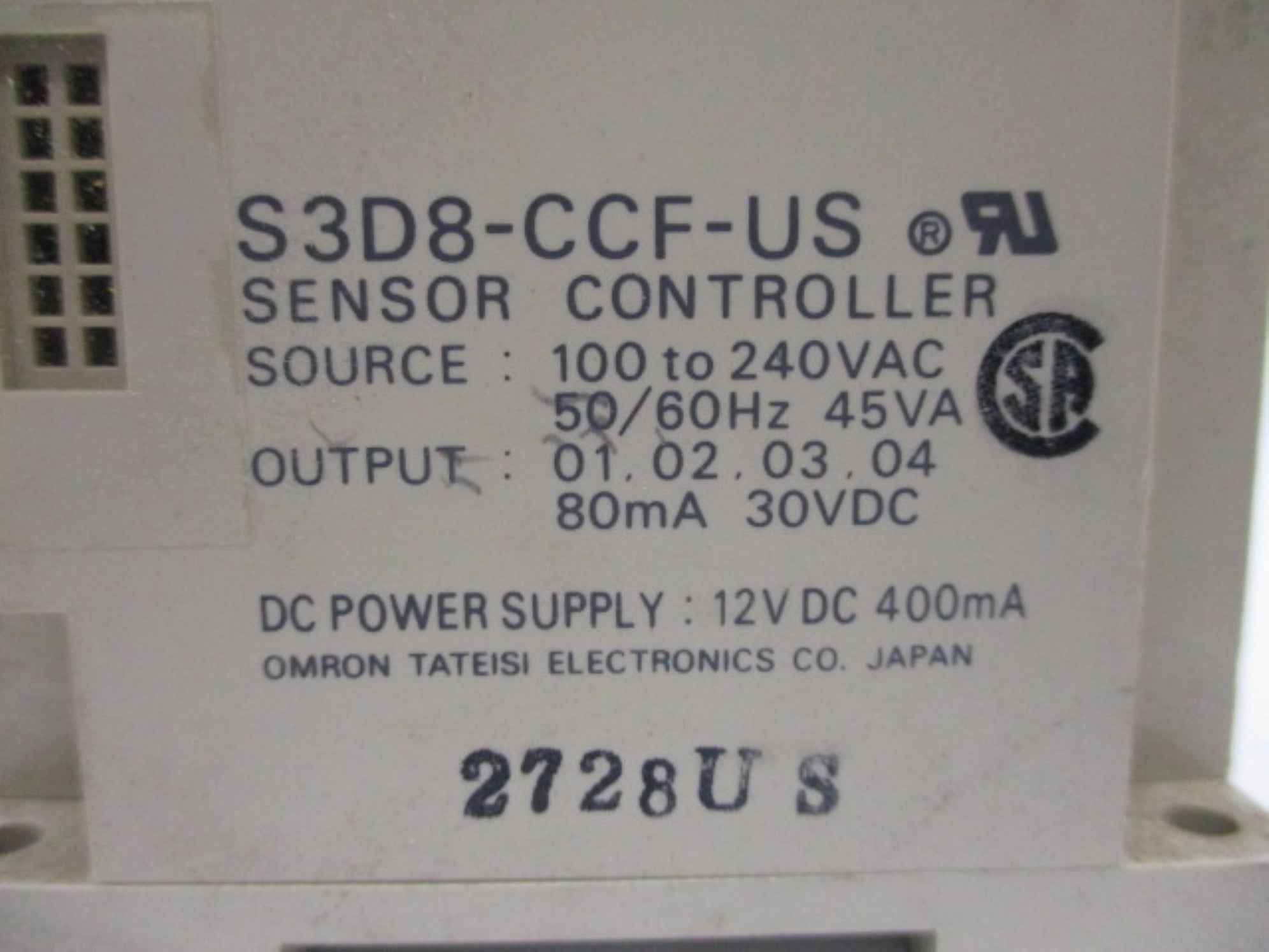 OMRON S3D8-CCF-US NSNP