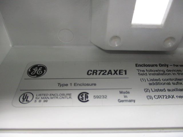 GENERAL ELECTRIC CR72AXE1 NSNP