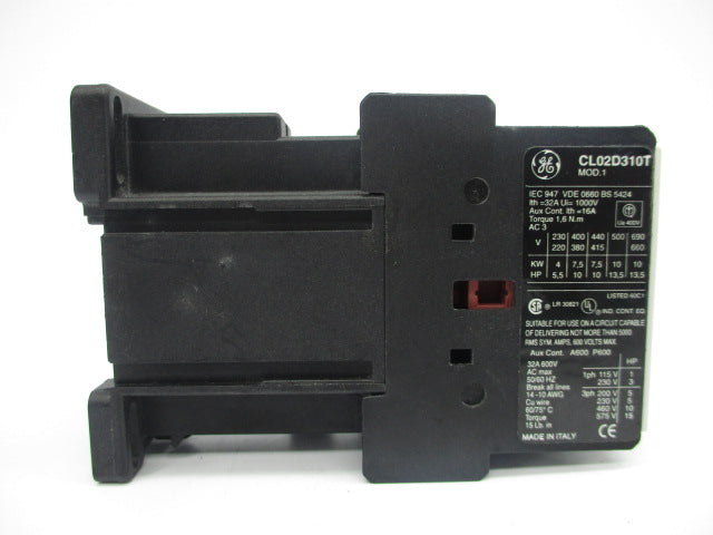 GENERAL ELECTRIC CL02D310T 250V NSNP