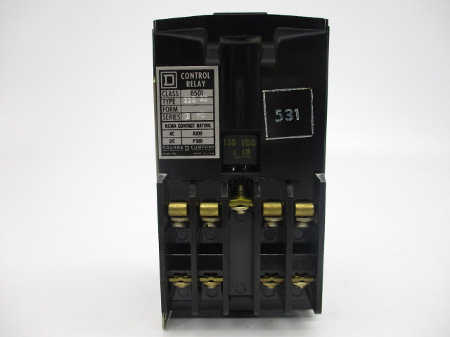 SQUARE D 8501GD080 SER. B 115V NSNP