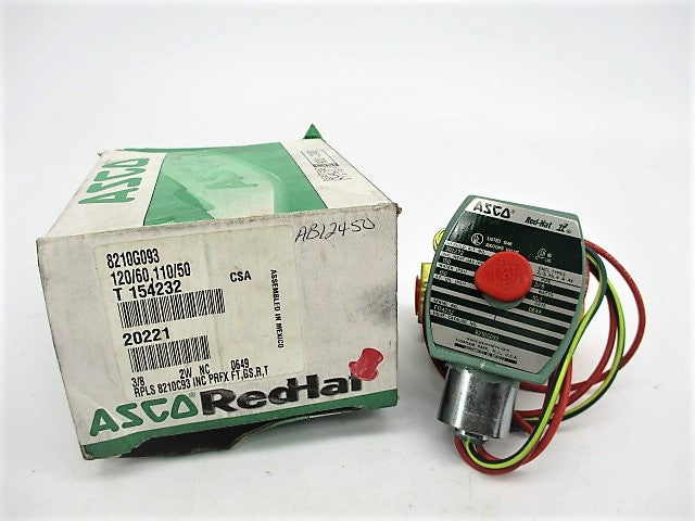 ASCO 8210G093 110/120V 150PSI 3/8" NSMP