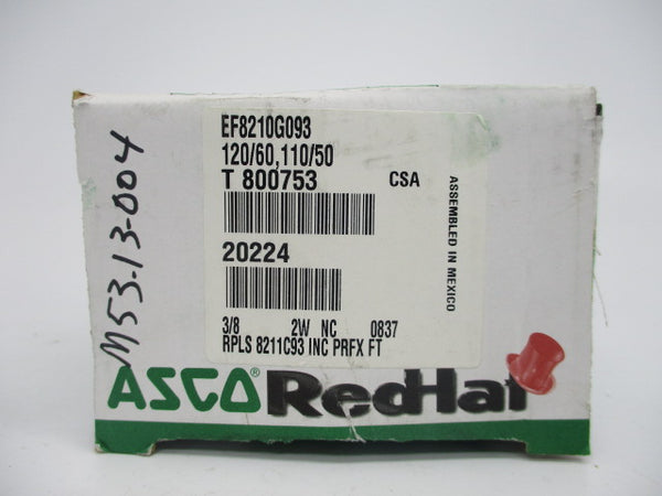 ASCO EF8210G093 110/120V NSMP