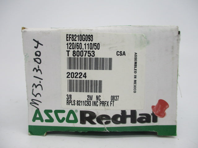 ASCO EF8210G093 110/120V NSMP