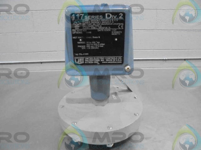 UNITED ELECTRIC H117-525 *NEW*