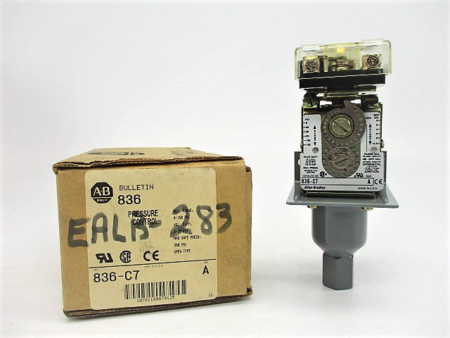 ALLEN BRADLEY 836-C7 SER. A (AS PICTURED) (BR/WH) NSMP