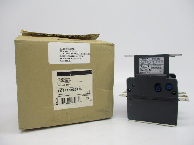 SCHNEIDER ELECTRIC LC1F185G622L 120V NSMP