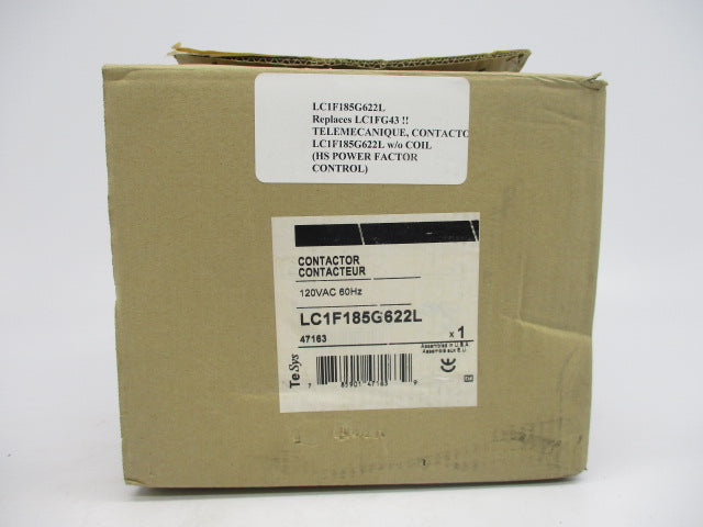 SCHNEIDER ELECTRIC LC1F185G622L 120V NSMP