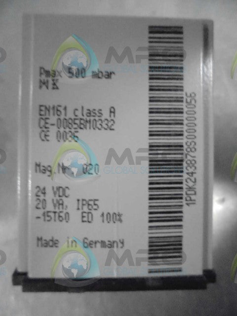 DUNGS COMUSTION CONTROLS 243878 *NEW IN BOX*