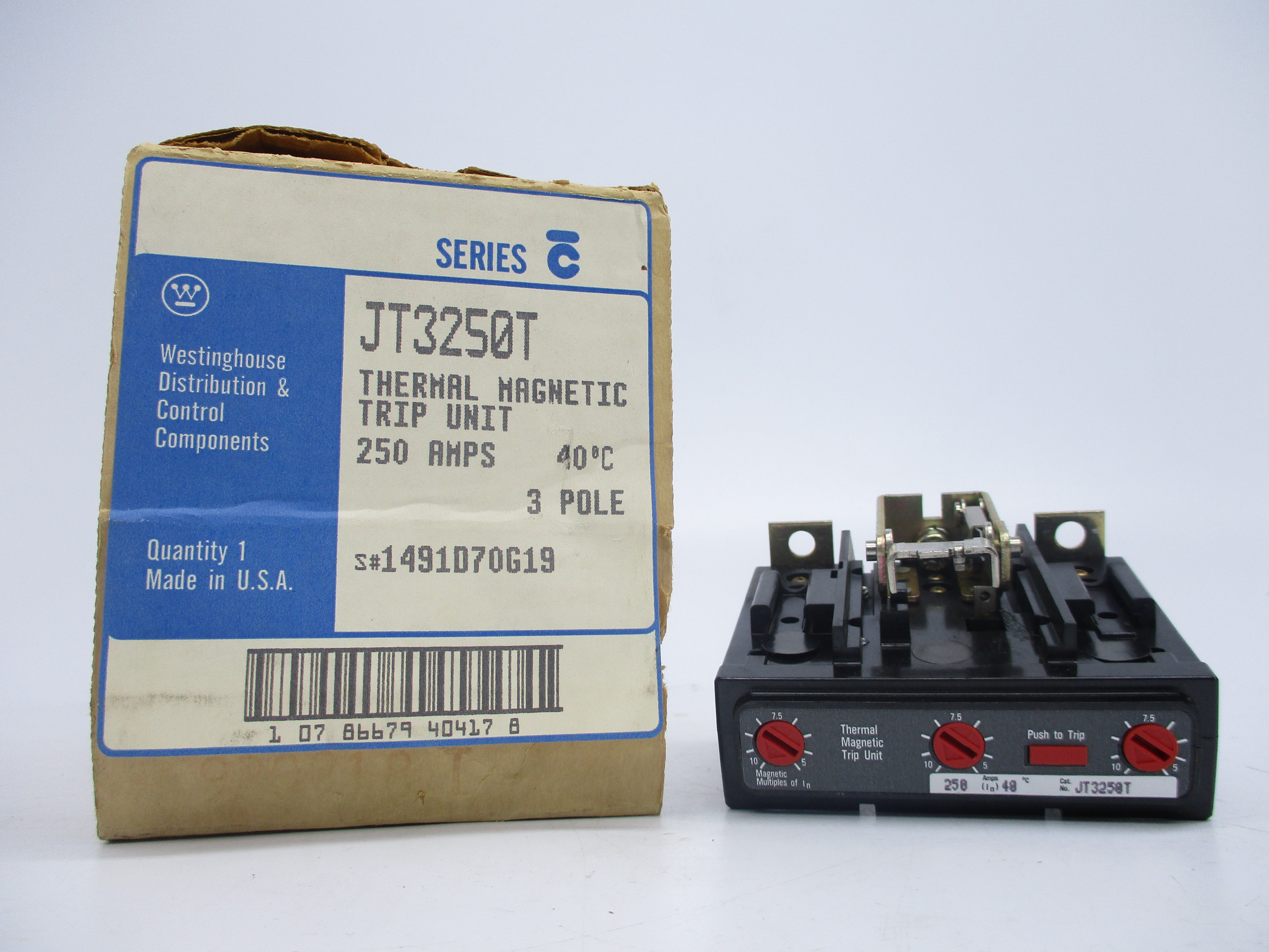 WESTINGHOUSE JT3250T SER. C NSMP