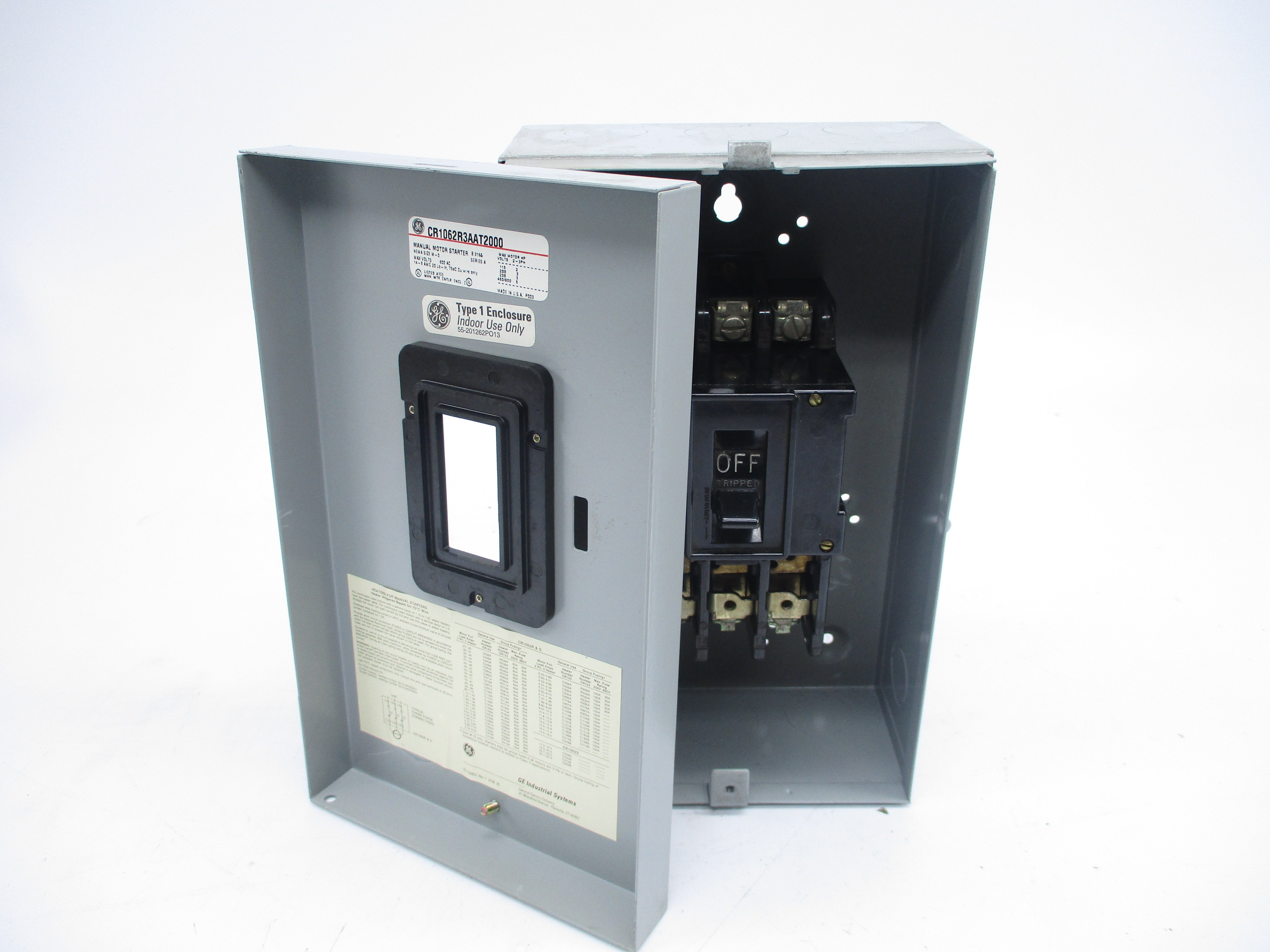GENERAL ELECTRIC CR1062R3AAT2000 NSMP