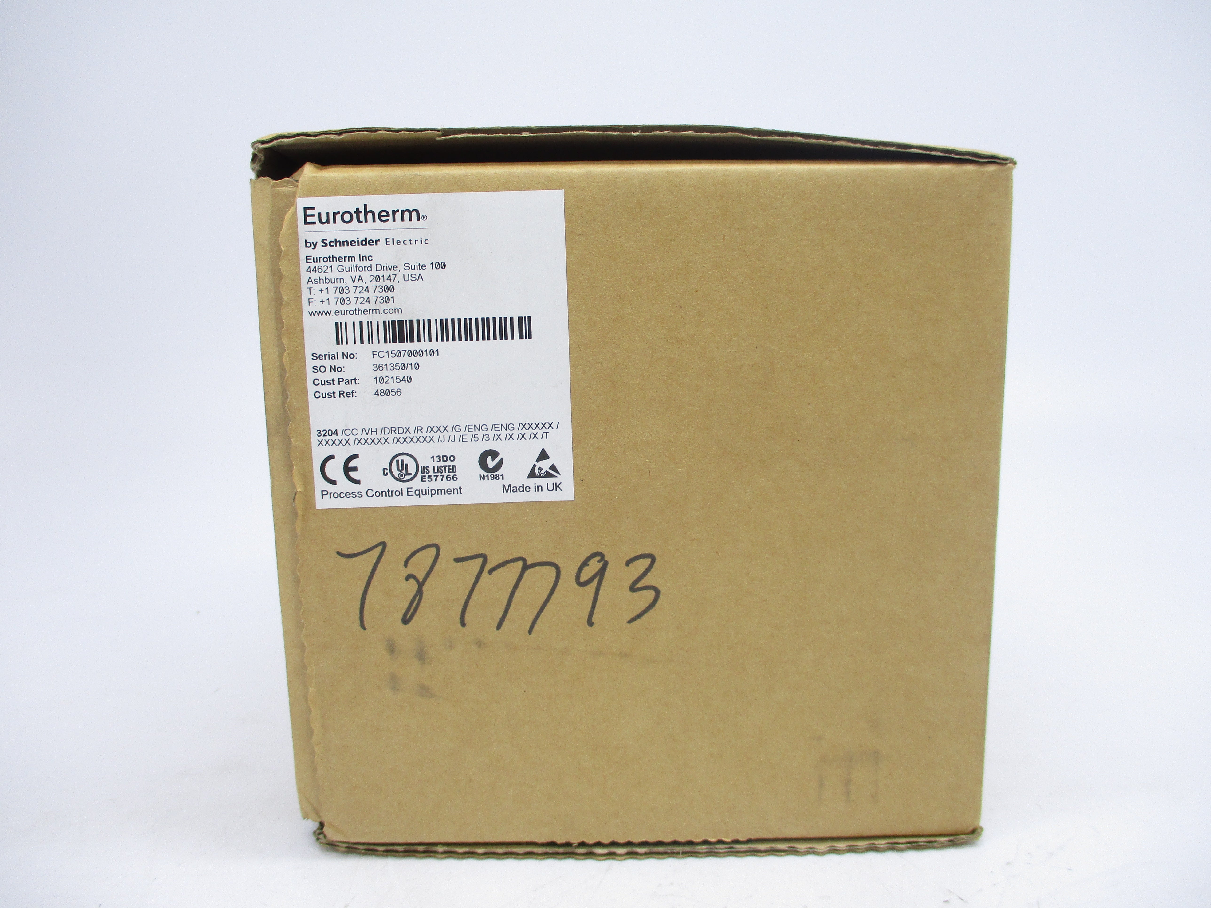 EUROTHERM 3204/CC/VH/DRDX/R/XXX/G/ENG/ENG NSMP