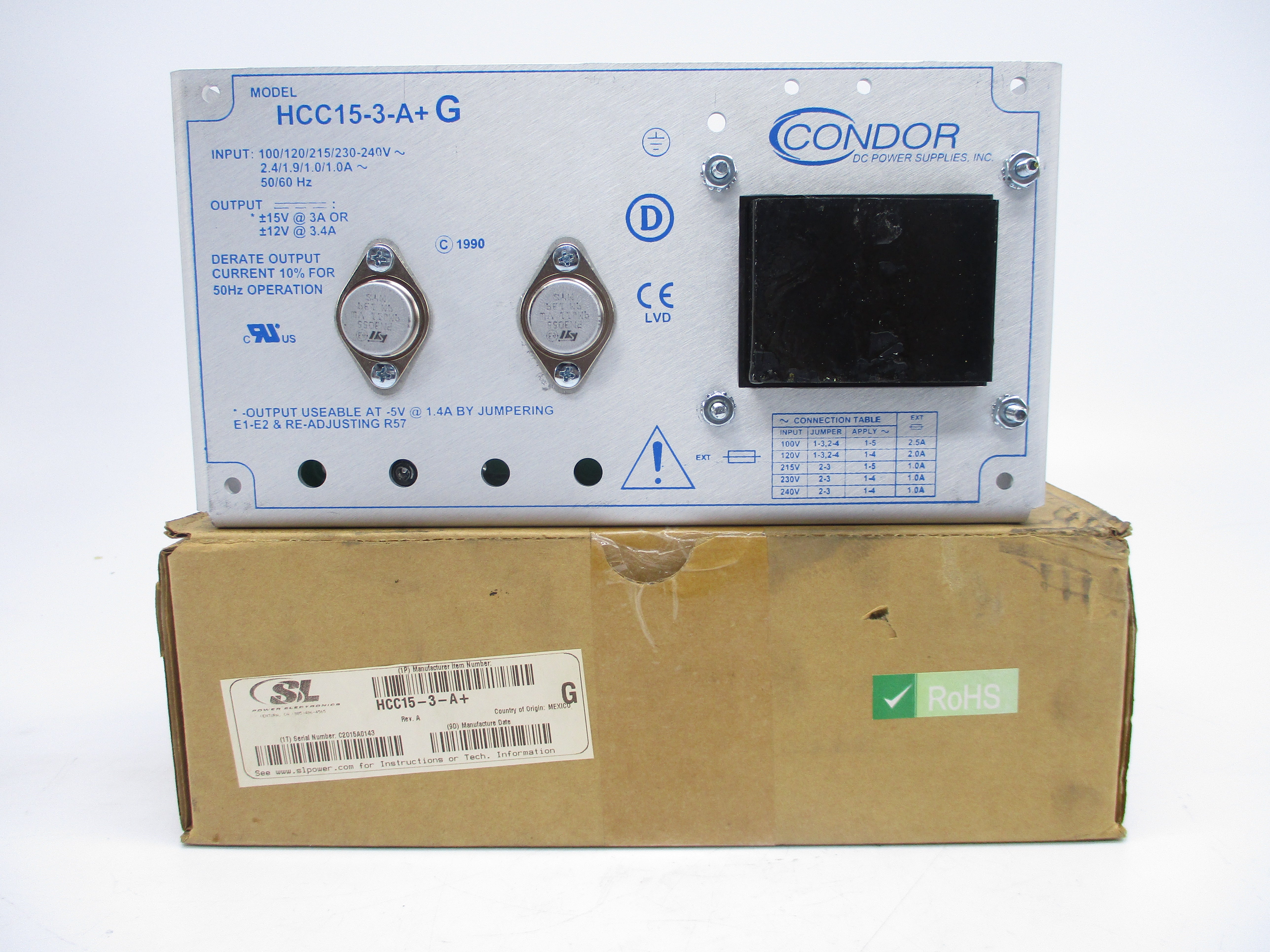 CONDOR HCC15-3-A+ NSMP