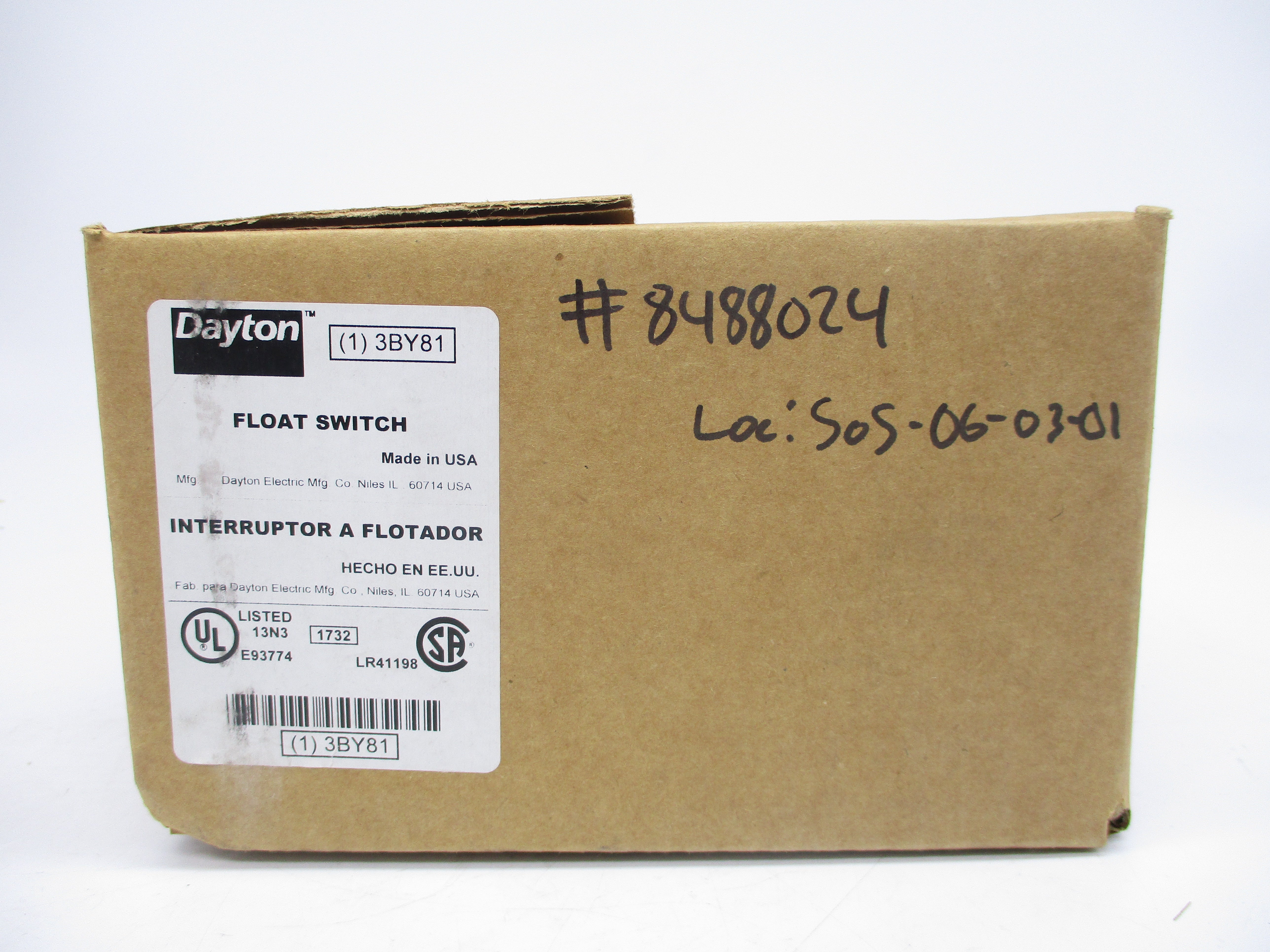DAYTON 3BY81 NSMP