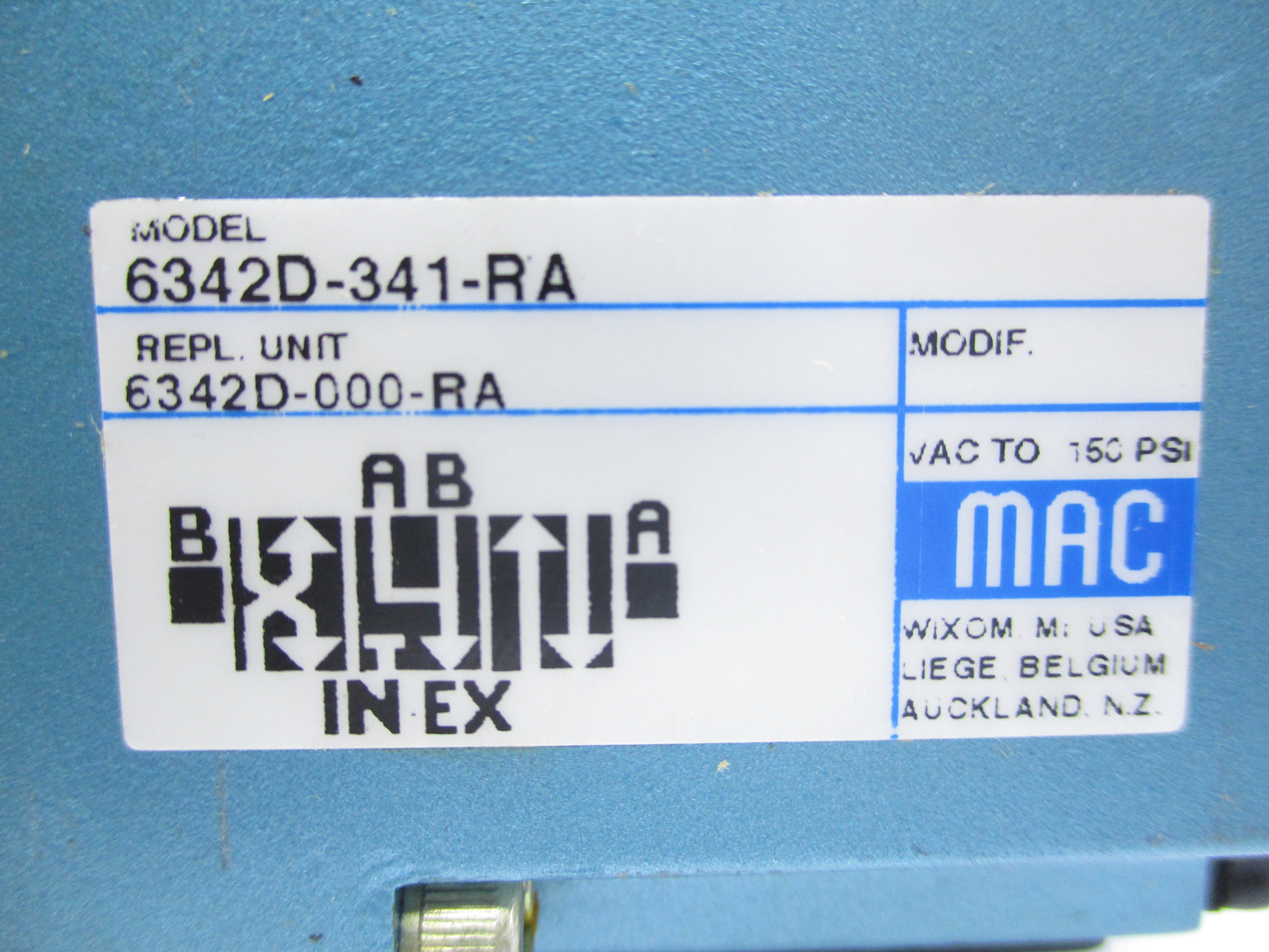 MAC 6342D-341-RA NSNP