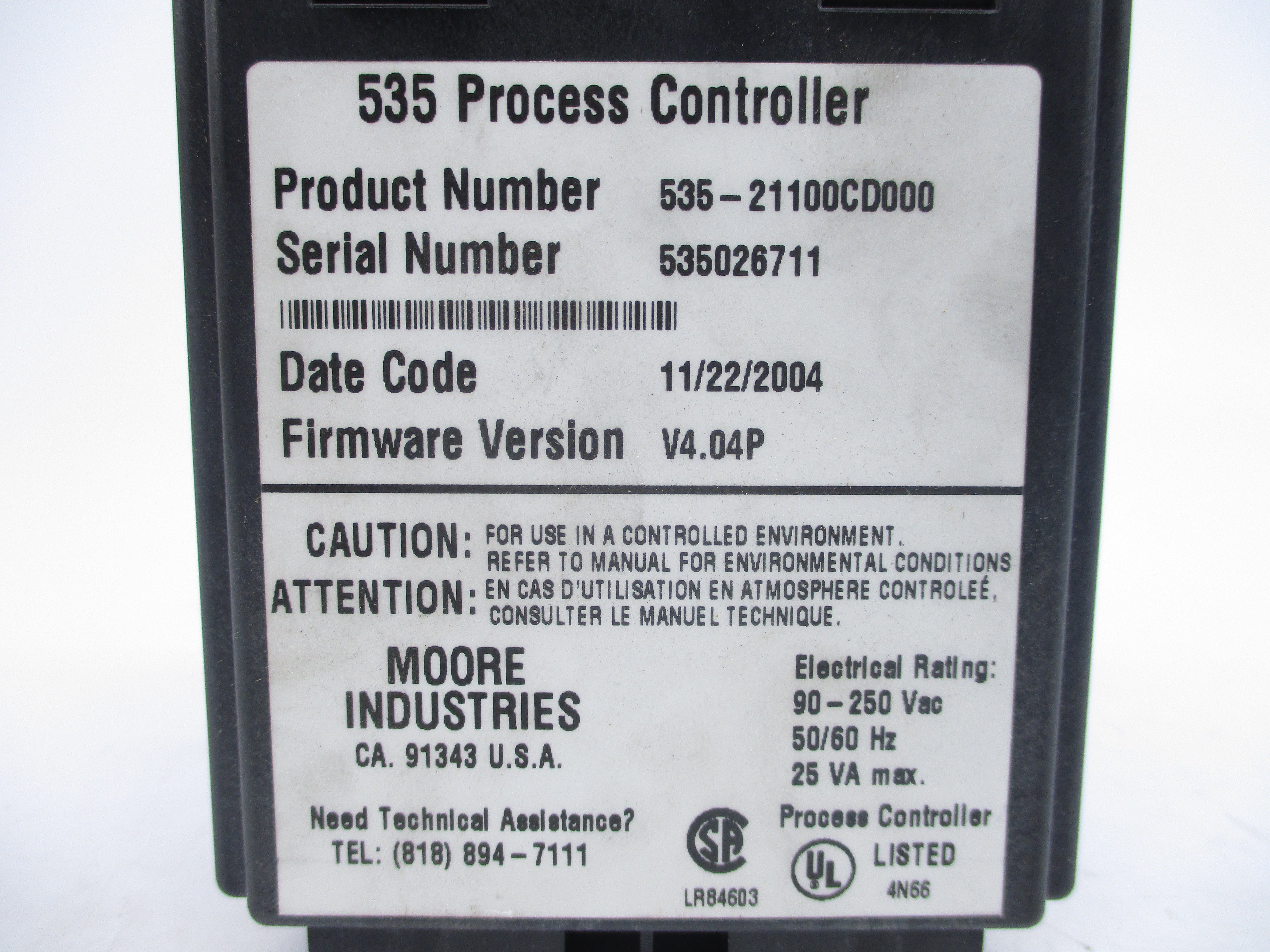 MOORE INDUSTRIES 535-2100CD000 NSNP