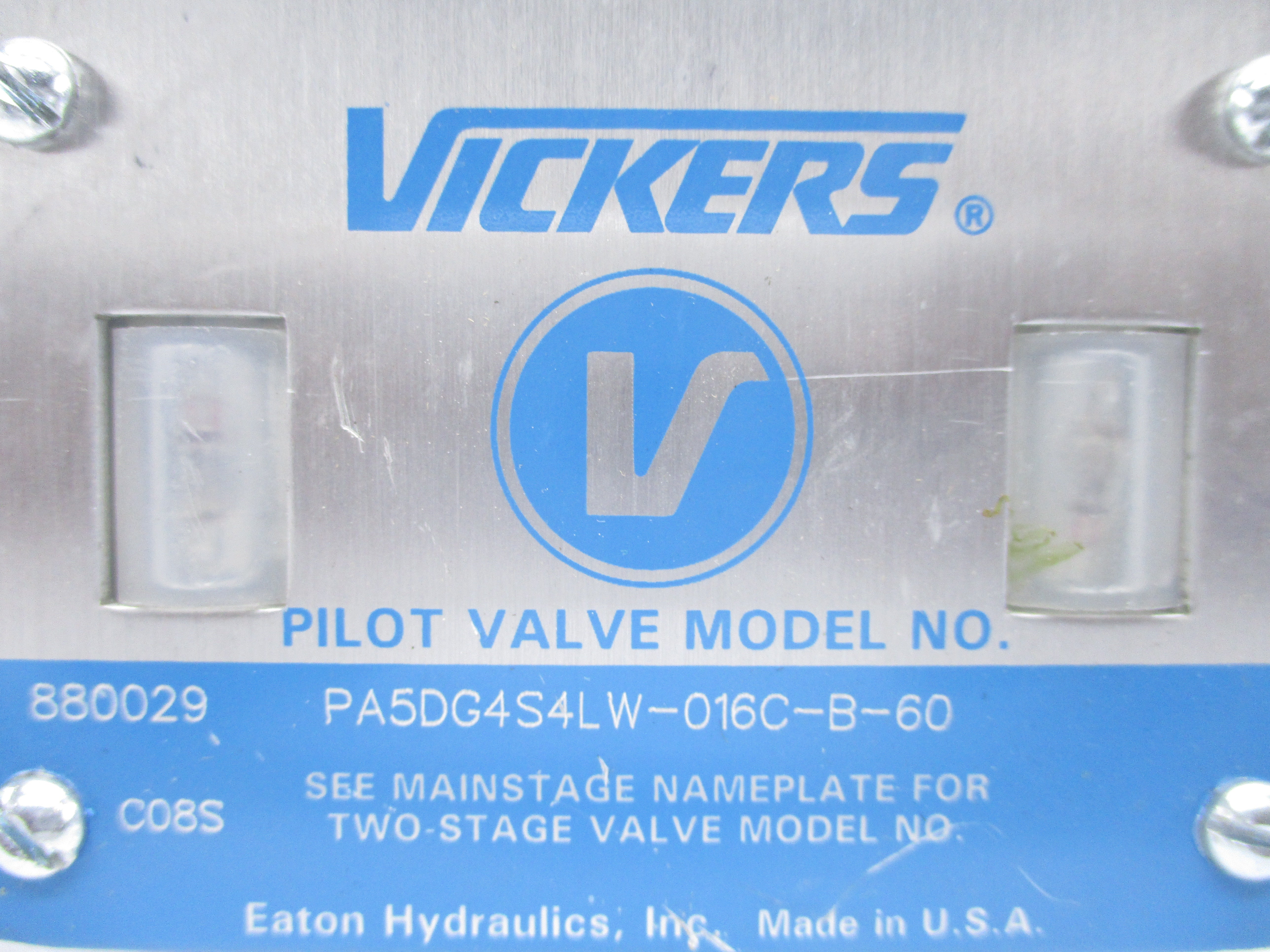 VICKERS PA5DG4S4LW-016C-B-60 120V NSNP