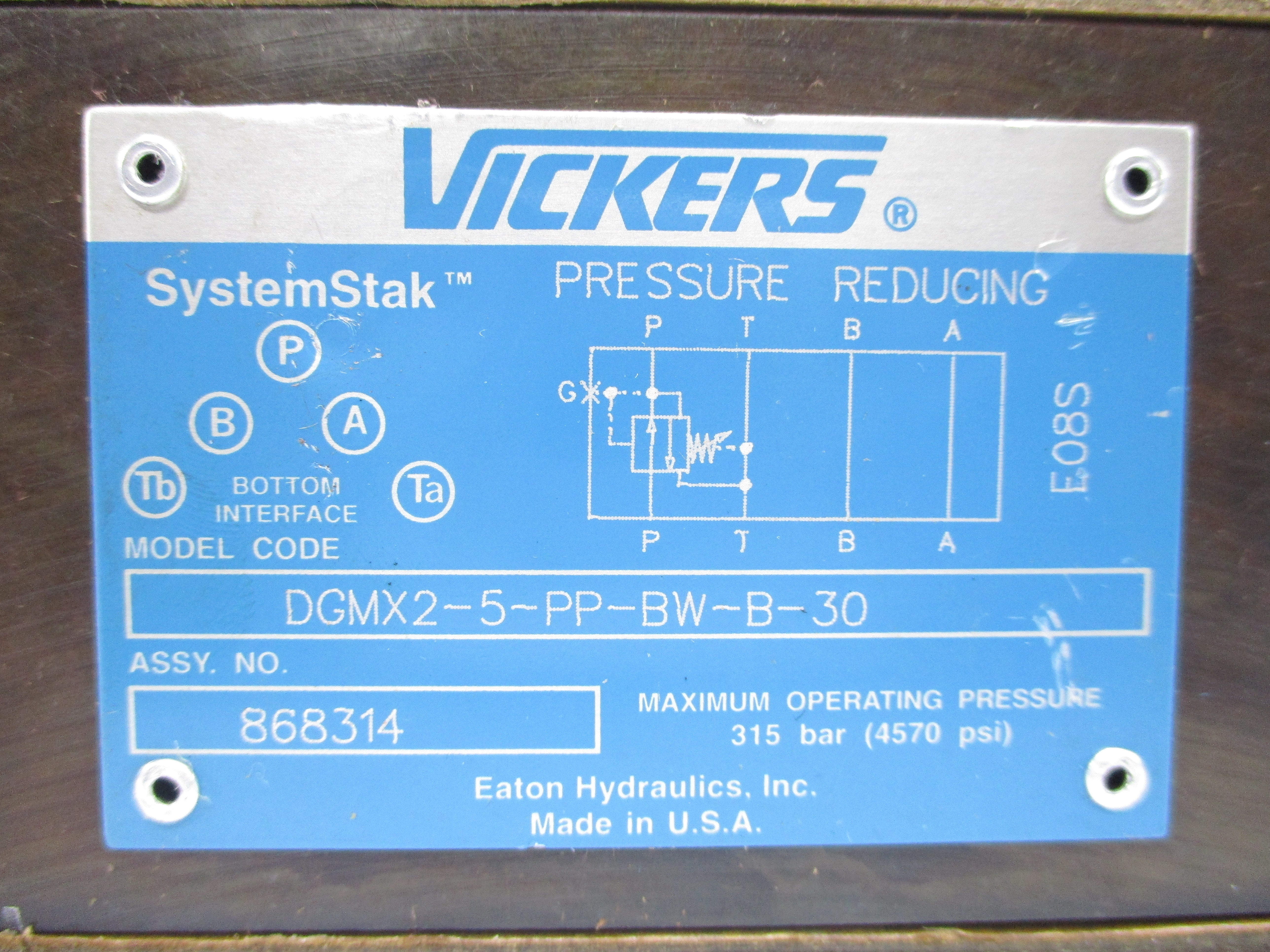 VICKERS DGMX2-5-PP-BW-B-30 NSNP