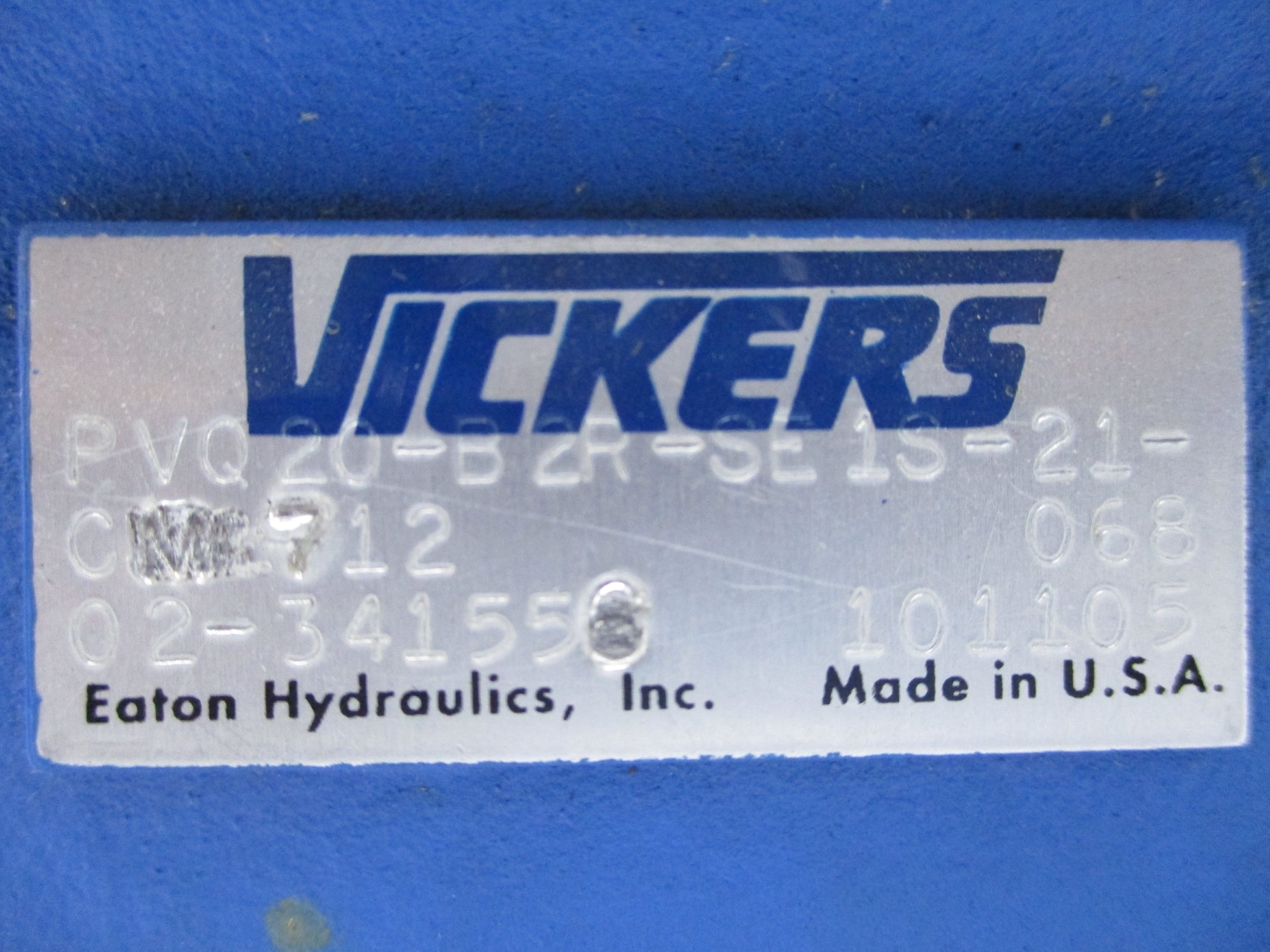 VICKERS PVQ20-B2R-SE1S-21CM-712 NSNP