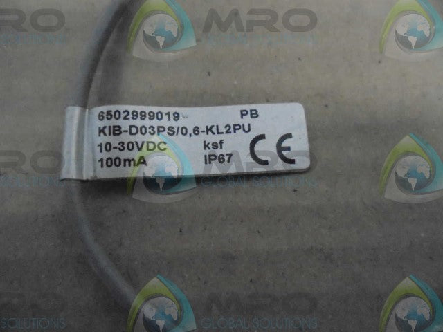 BERNSTEIN 6502999019 SENSOR MODULE INDUCTIVE 6.5FT'' CABLE *NEW NO BOX*
